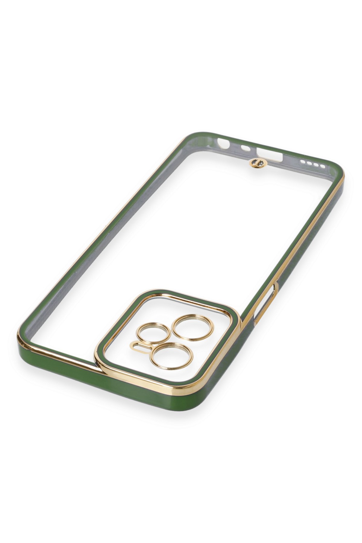 Newface Realme C35 Kılıf Volet Silikon - Pembe