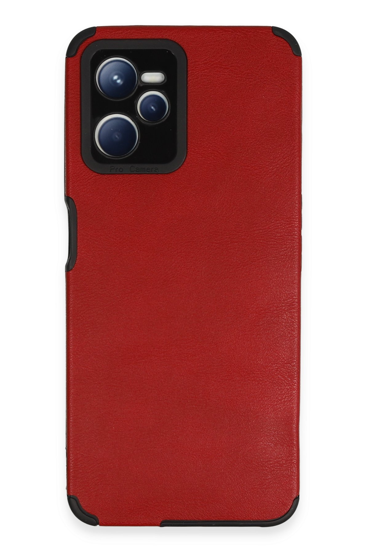 Newface Realme C35 Kılıf Nano içi Kadife Silikon - Pudra