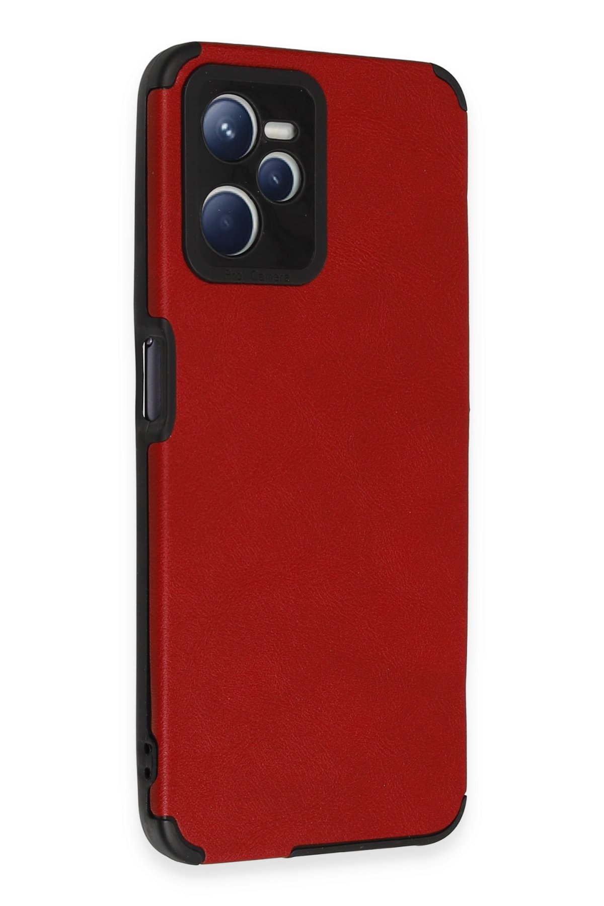 Newface Realme C35 Kılıf Nano içi Kadife Silikon - Pudra