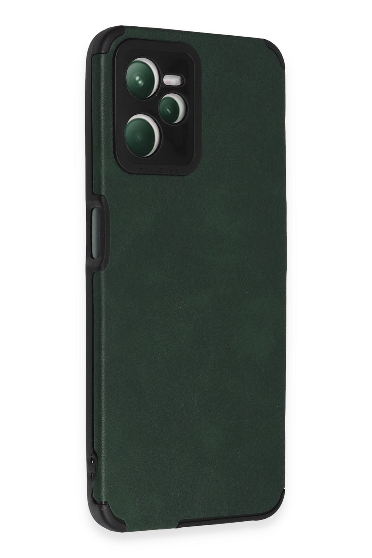 Newface Realme C35 Kılıf Montreal Silikon Kapak - Yeşil