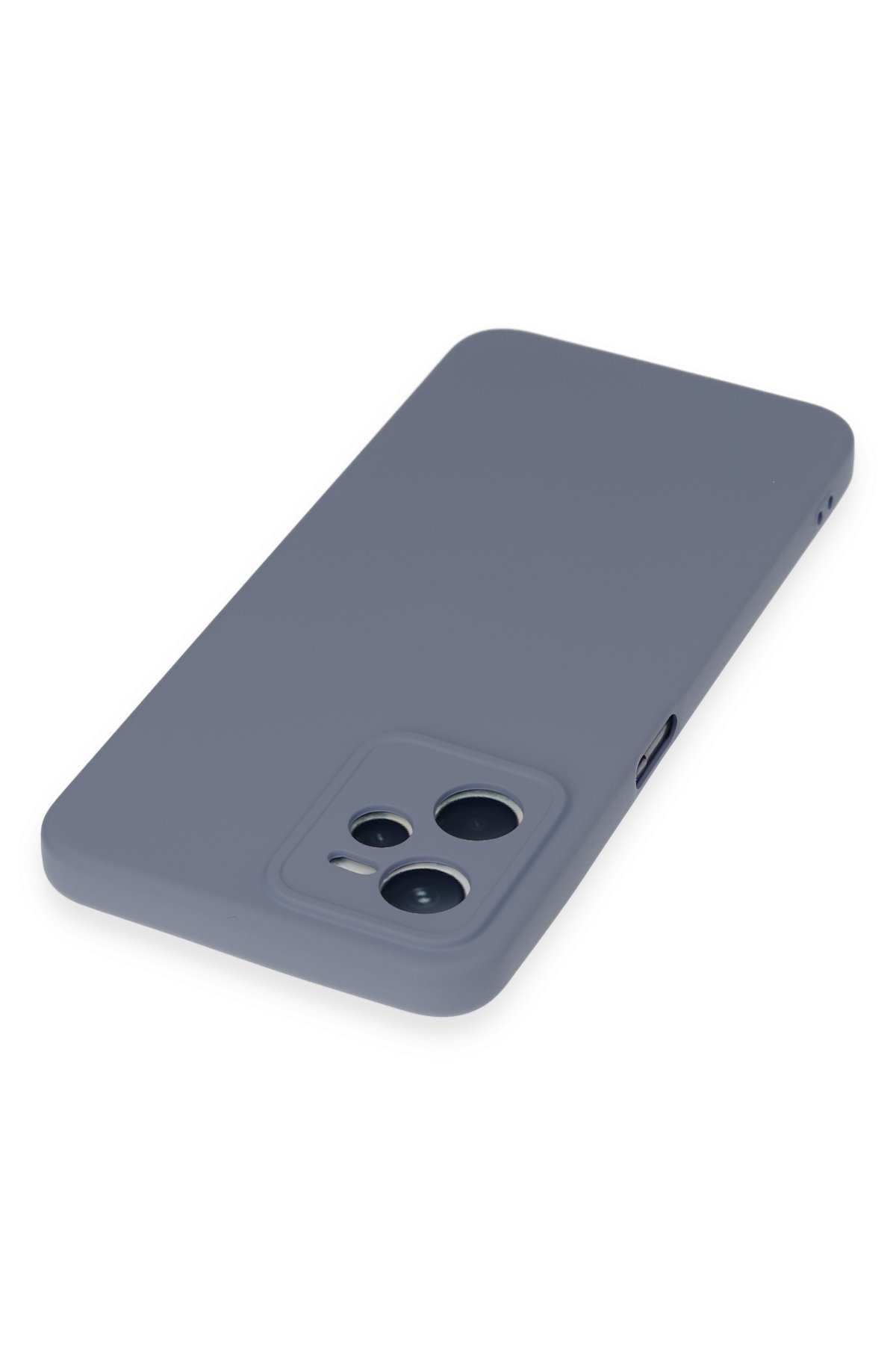 Newface Realme C35 Kılıf Liva Lens Silikon - Siyah