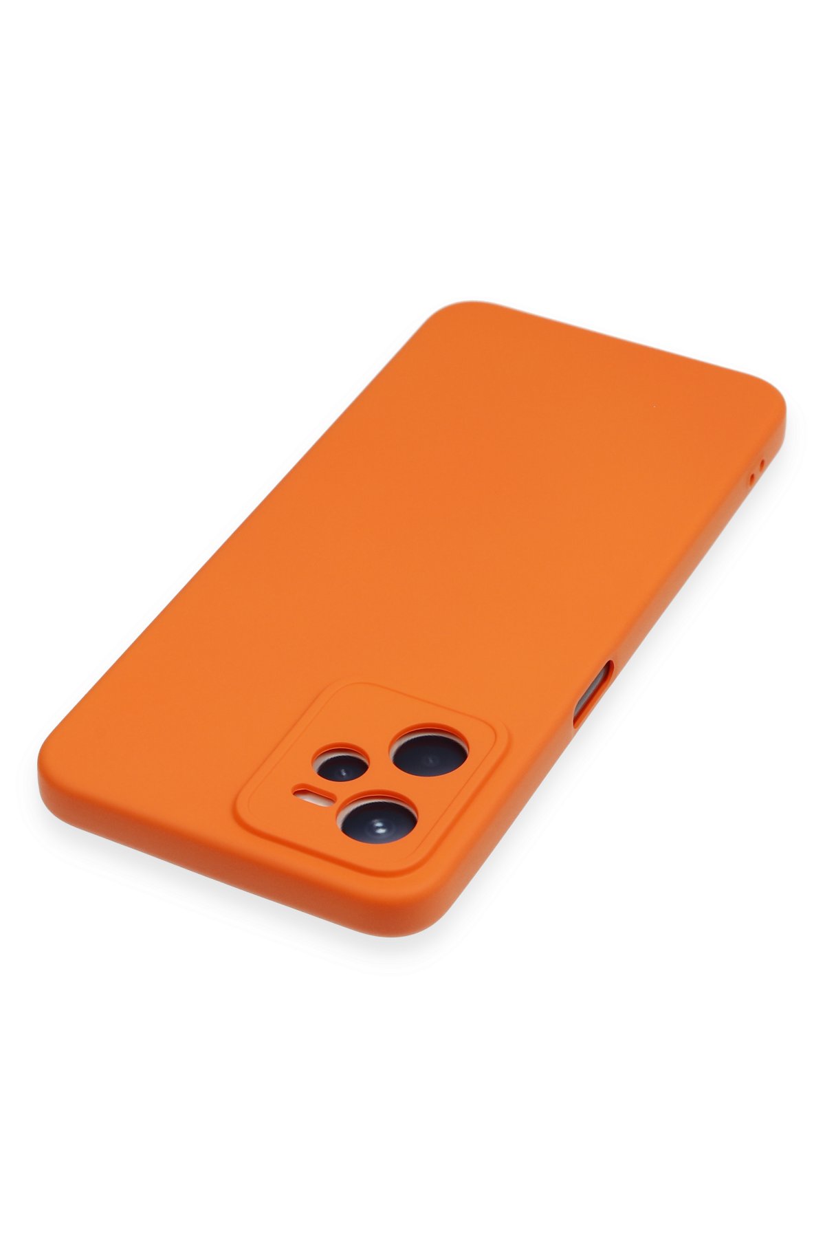 Newface Realme C35 Kılıf Liva Lens Silikon - Pudra