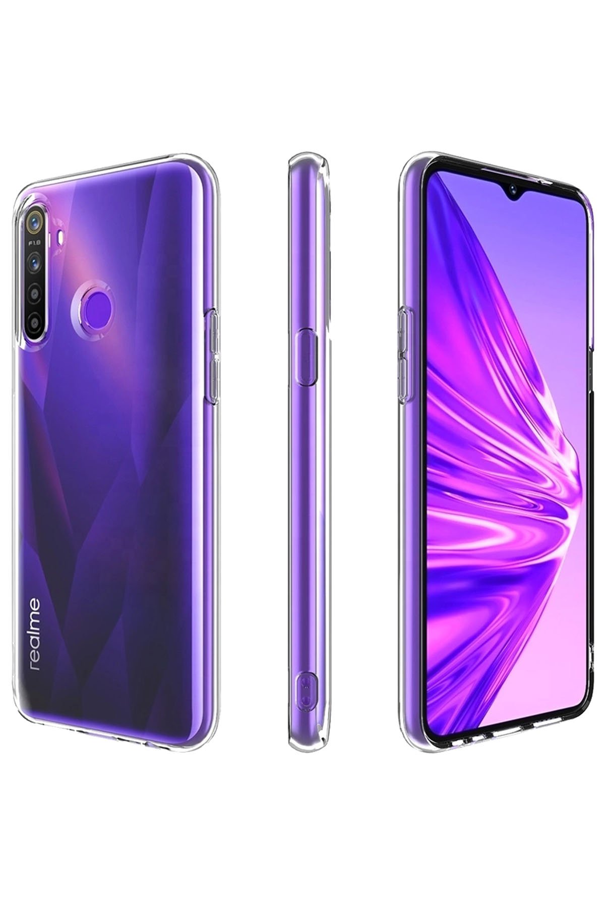Newface Realme C3i 5D Eko Cam Ekran Koruyucu