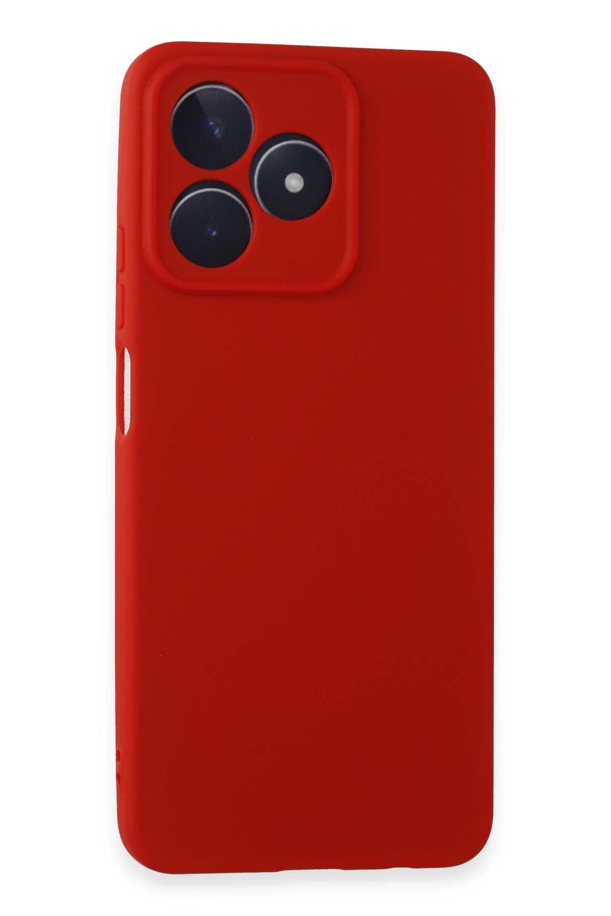 Newface Realme C53 Kılıf Razer Lensli Silikon - Gümüş