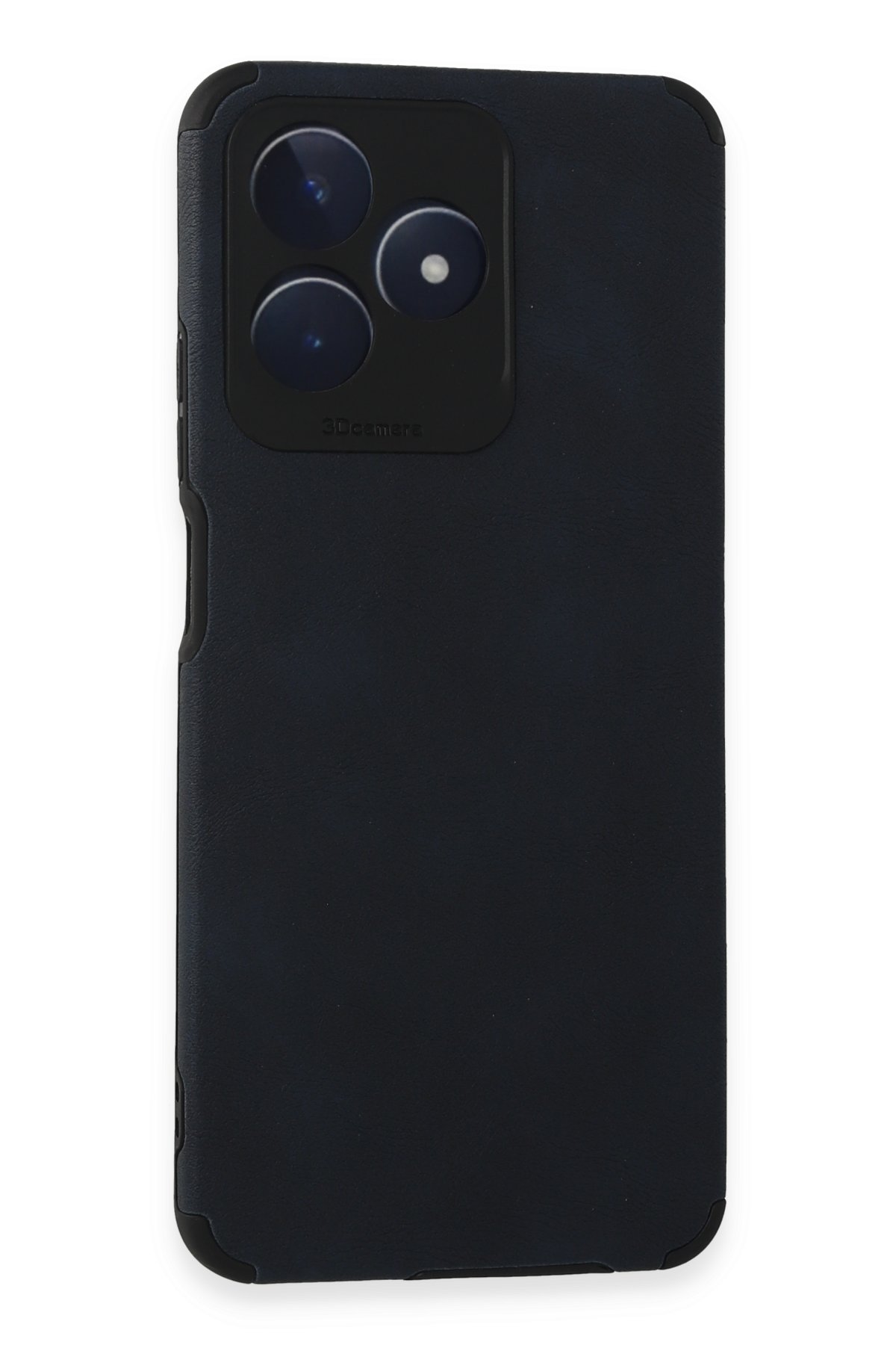 Newface Realme C53 Kılıf Nano içi Kadife Silikon - Mavi