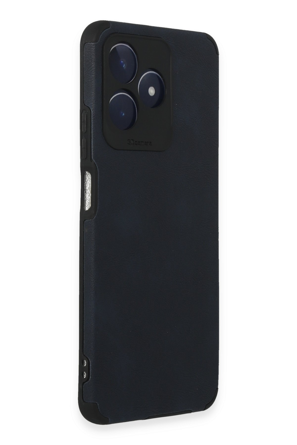 Newface Realme C53 Kılıf Nano içi Kadife Silikon - Mavi