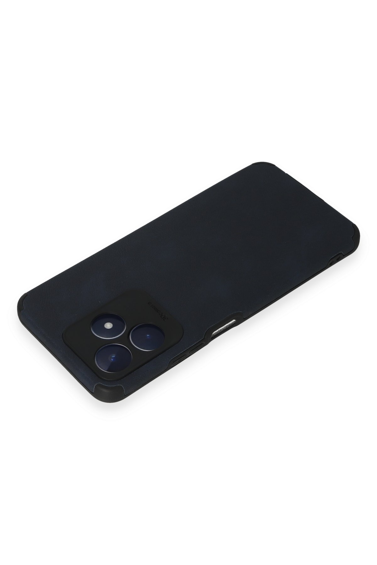 Newface Realme C53 Kılıf Nano içi Kadife Silikon - Mavi