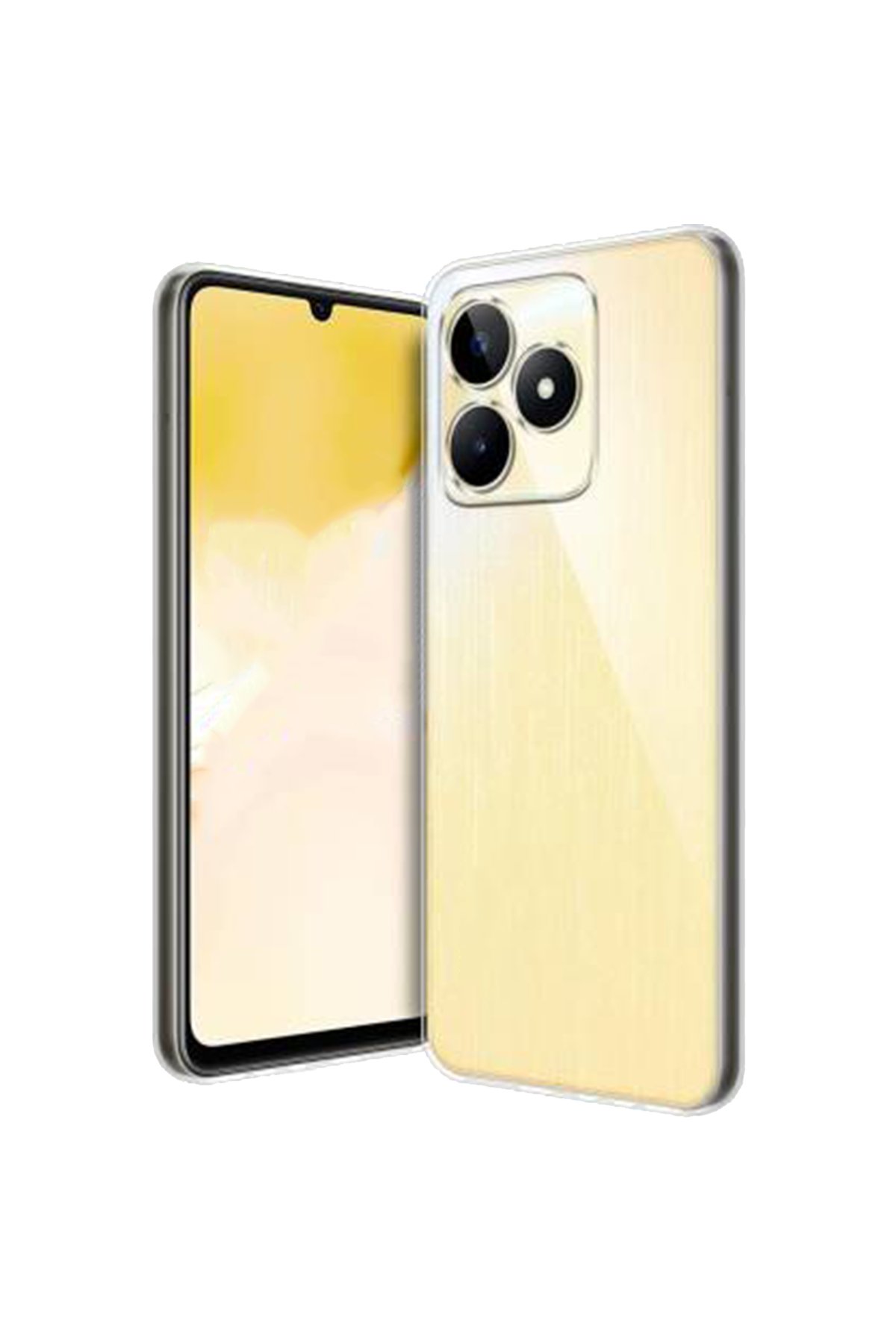 Newface Realme C53 Kılıf Montreal Silikon Kapak - Yeşil