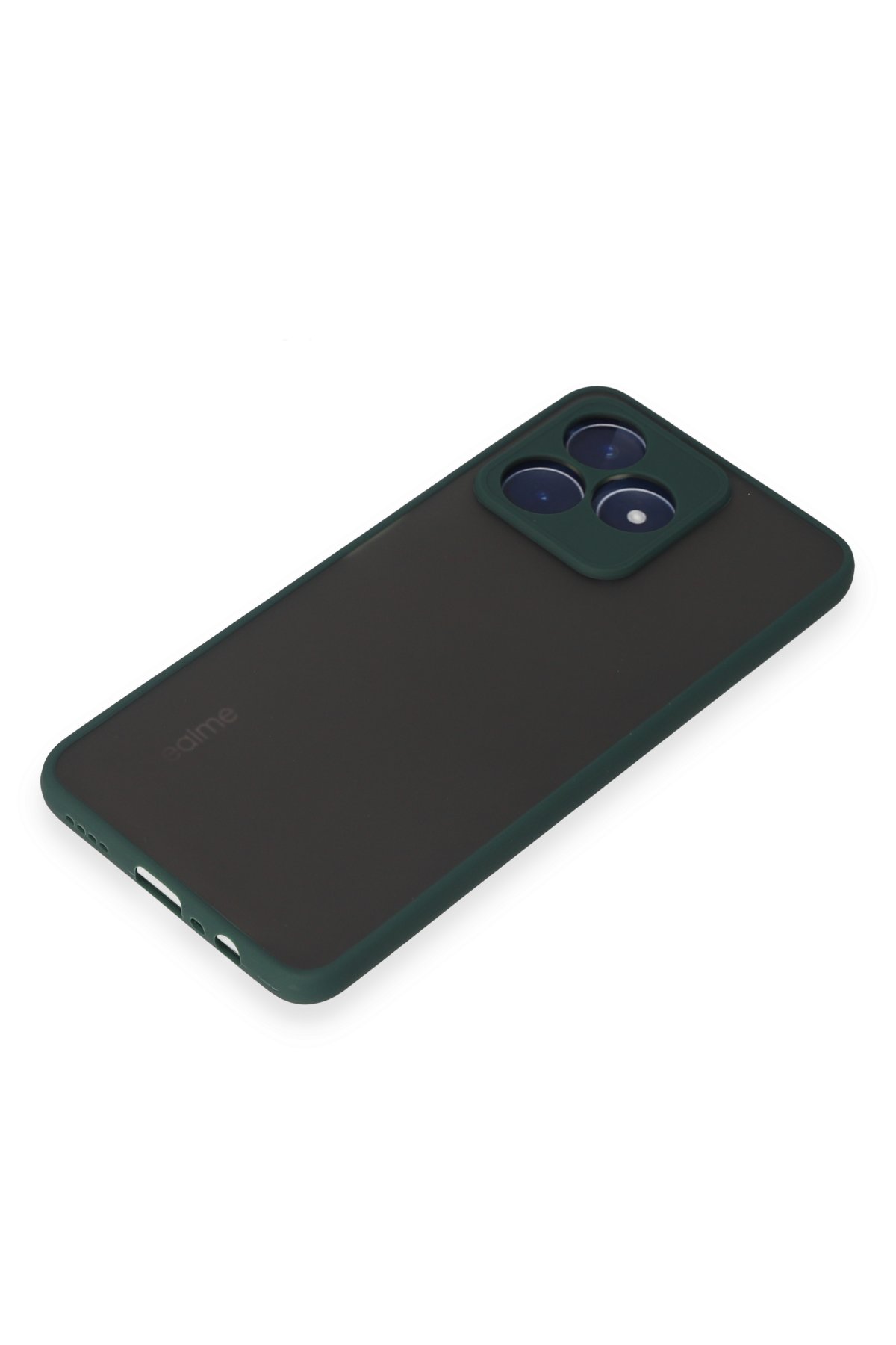 Newface Realme C53 Kılıf Nano içi Kadife Silikon - Mavi