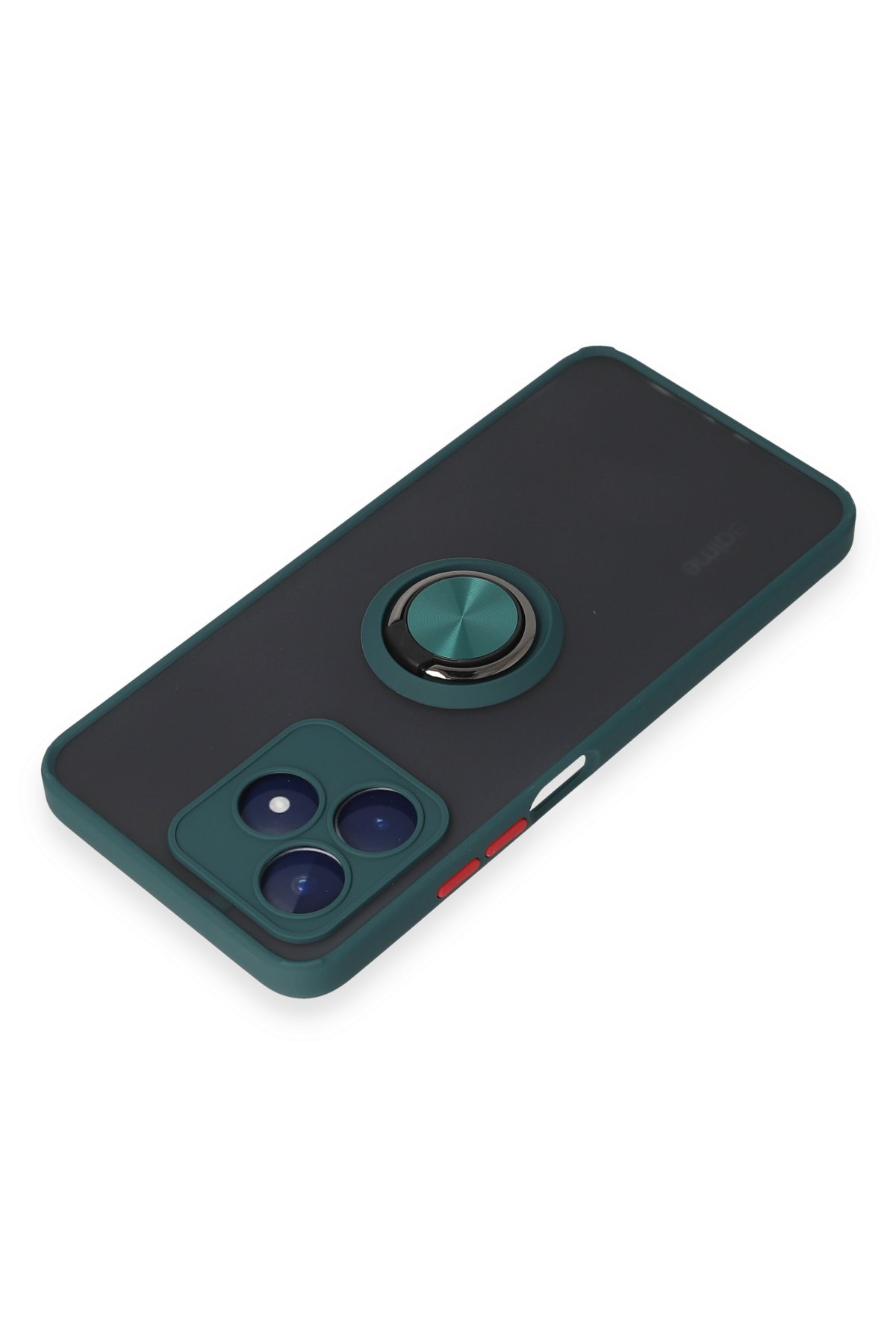 Newface Realme C53 Kılıf Volet Silikon - Kırmızı