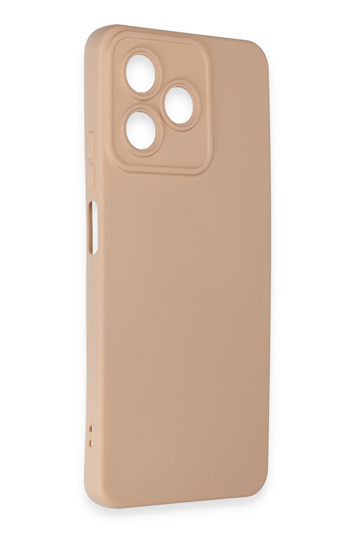 Newface Realme C53 Kılıf Razer Lensli Silikon - Açık Mavi