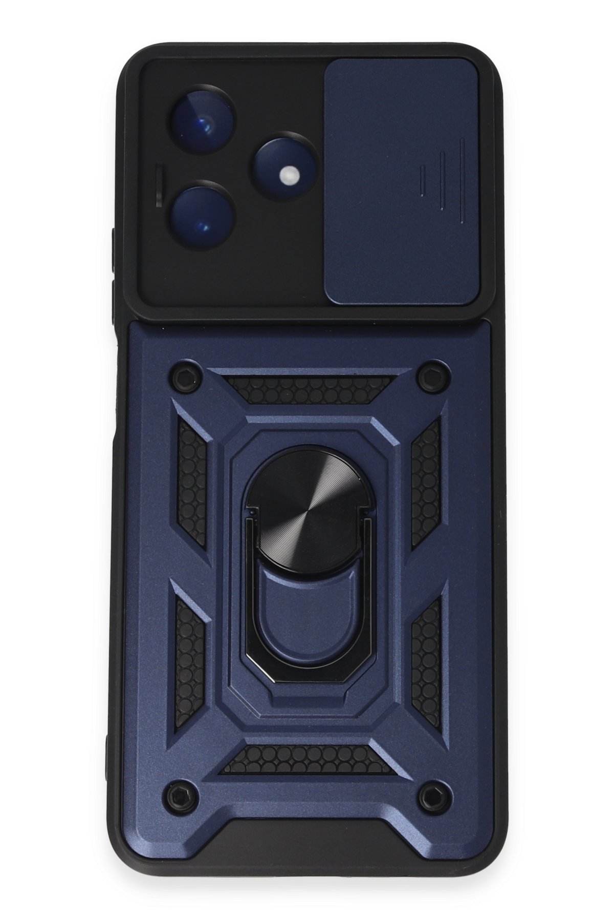 Newface Realme C53 Kılıf Elegant Kapak - Titan Gri