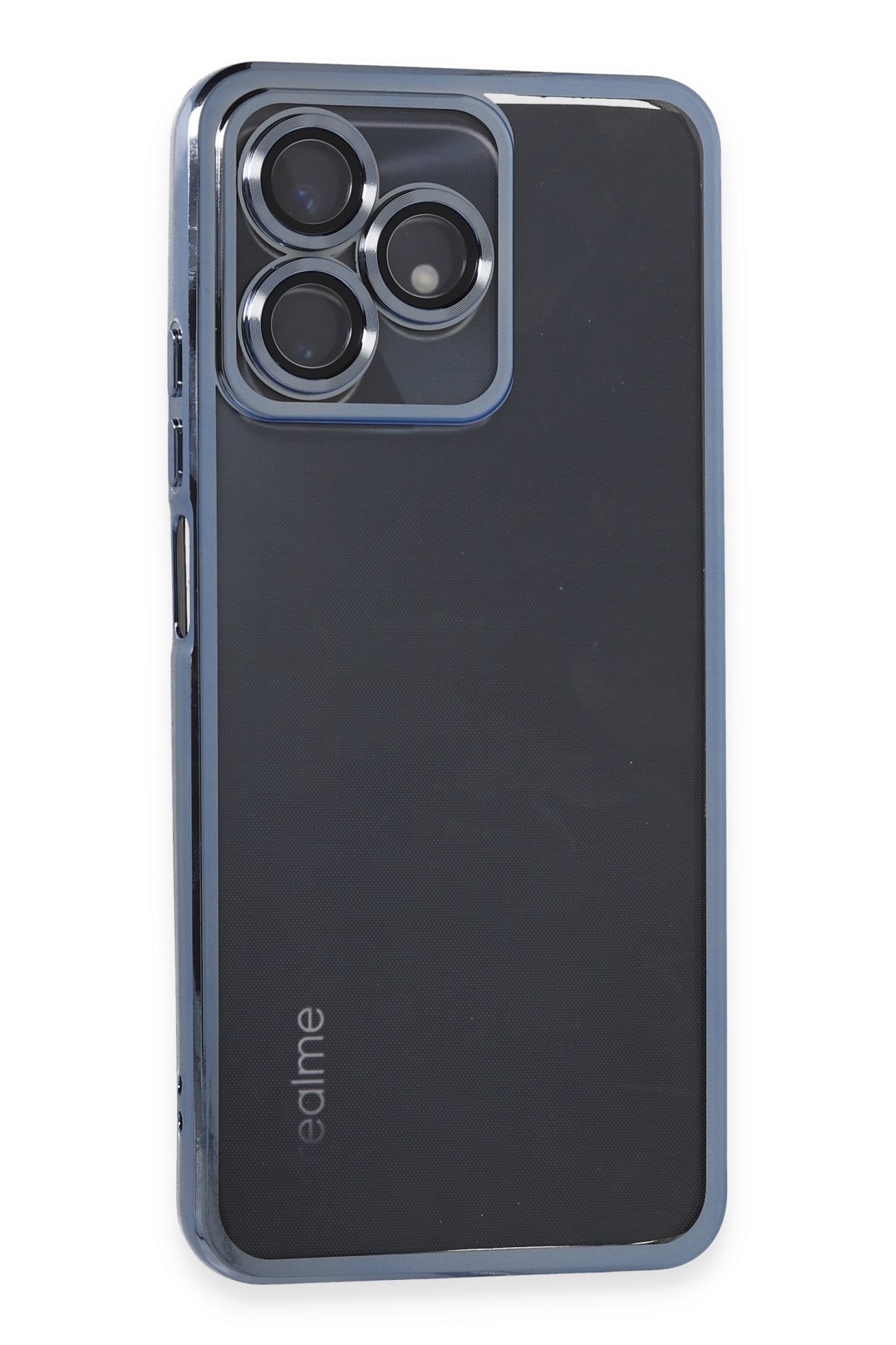 Newface Realme C53 Kılıf Montreal Silikon Kapak - Lacivert