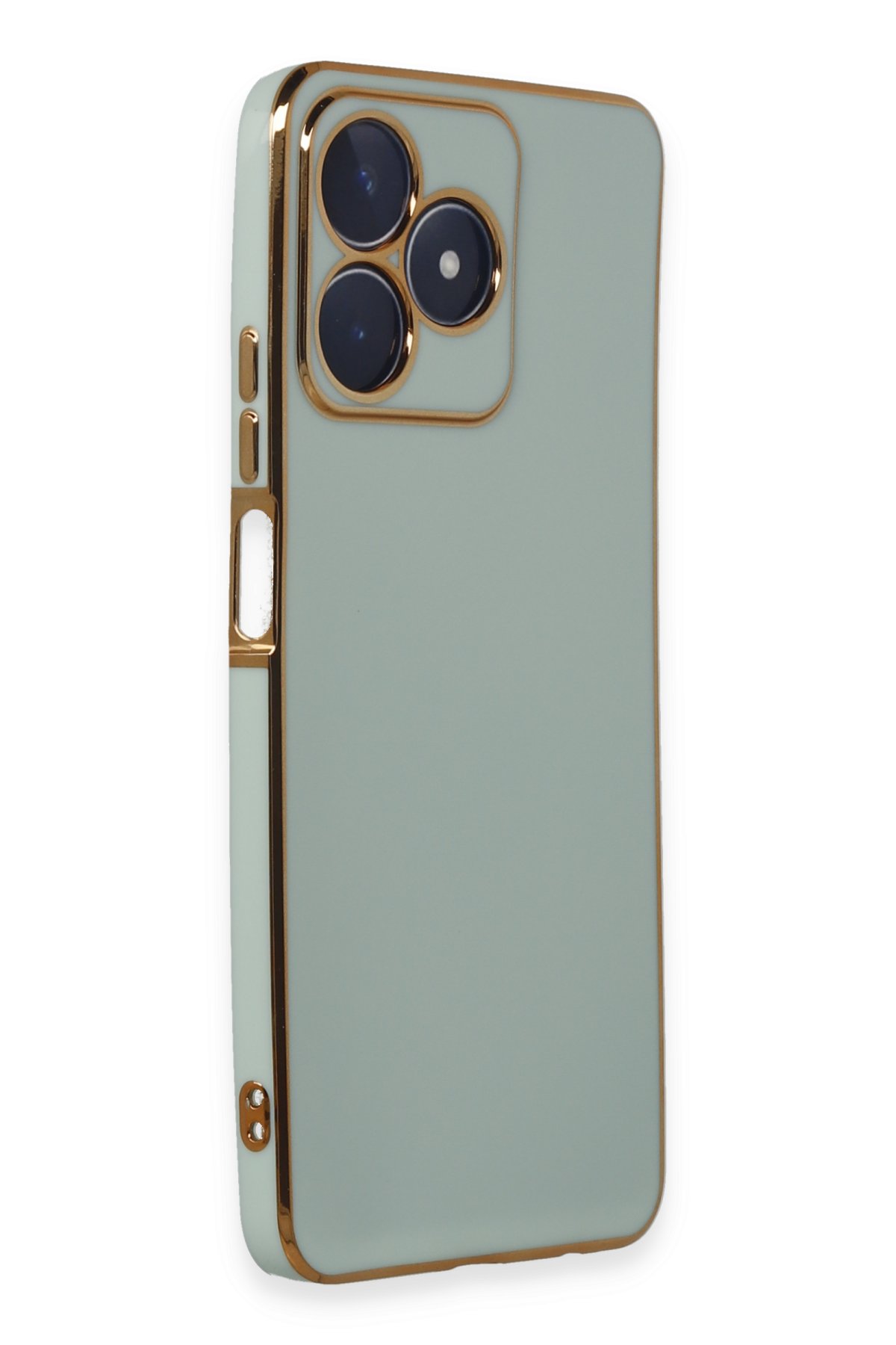 Newface Realme C53 Kılıf Elegant Kapak - Yeşil