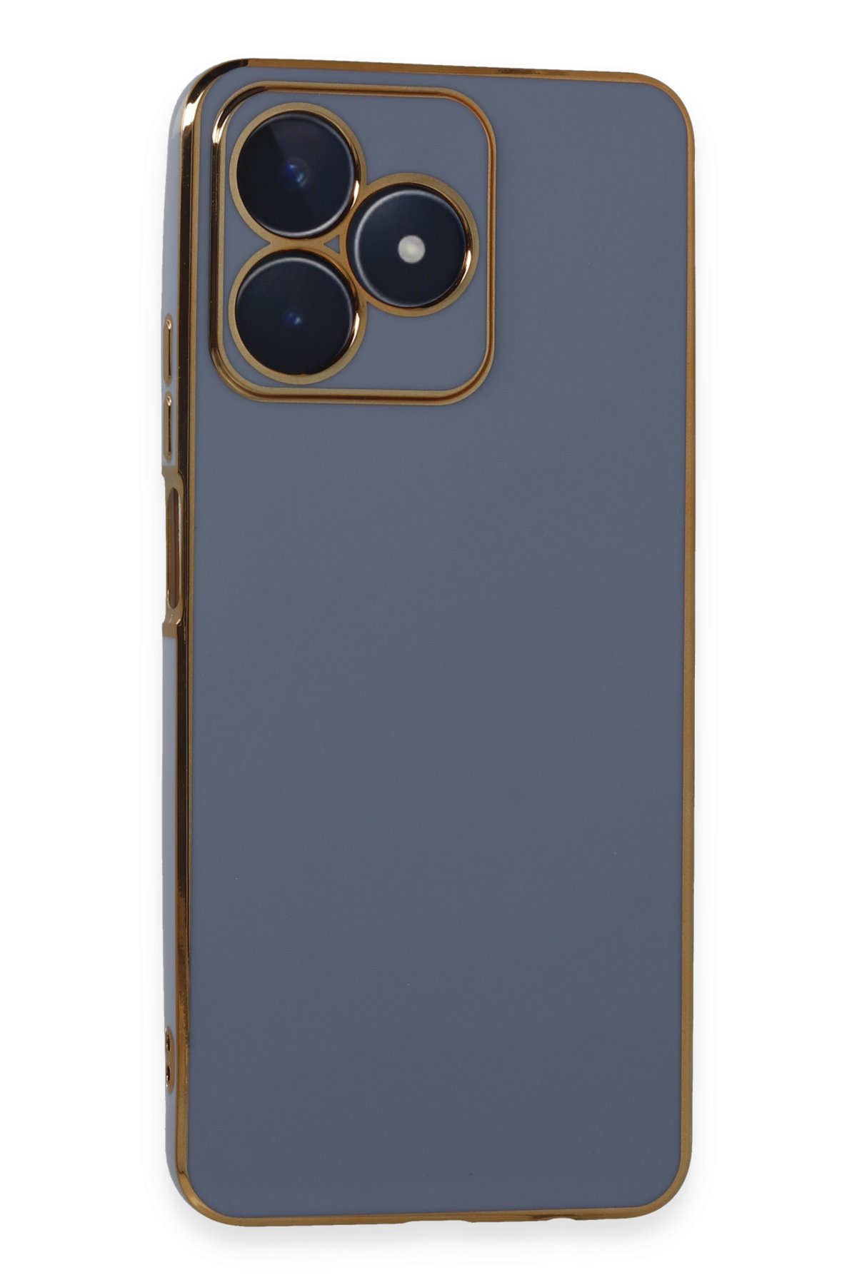 Newface Realme C53 Kılıf Nano içi Kadife Silikon - Lila