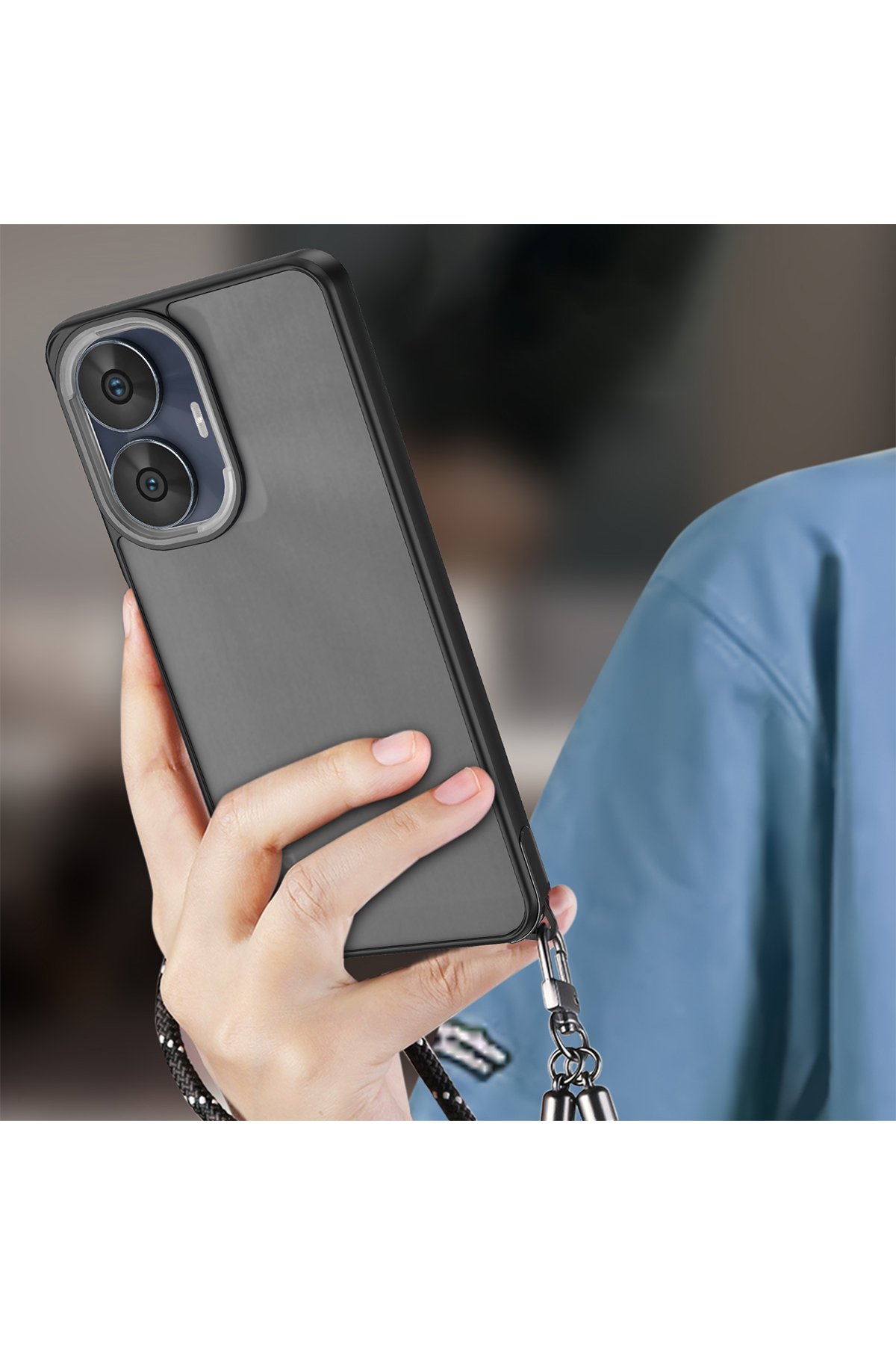 Newface Realme C55 Kılıf Estoril Desenli Kapak - Estoril - 13