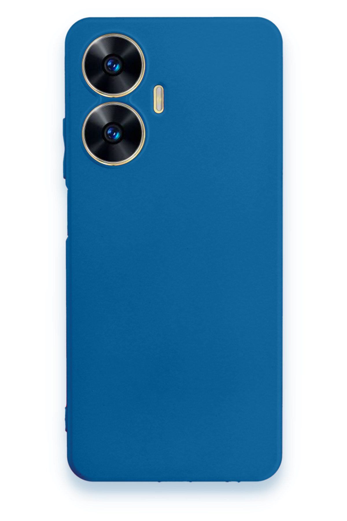 Newface Realme C55 Kılıf Nano içi Kadife Silikon - Mor
