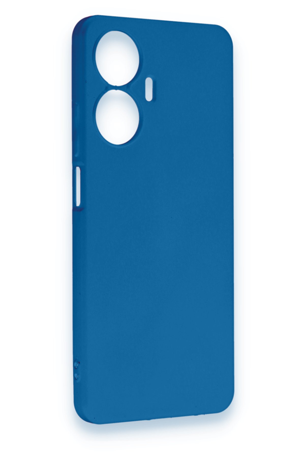 Newface Realme C55 Kılıf Nano içi Kadife Silikon - Mor