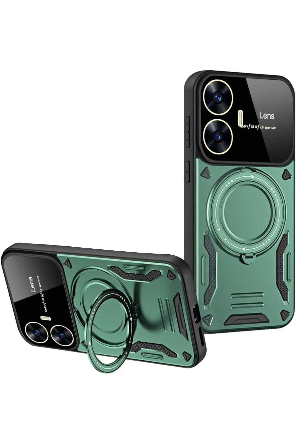 Newface Realme C55 Kılıf Nano içi Kadife Silikon - Mavi