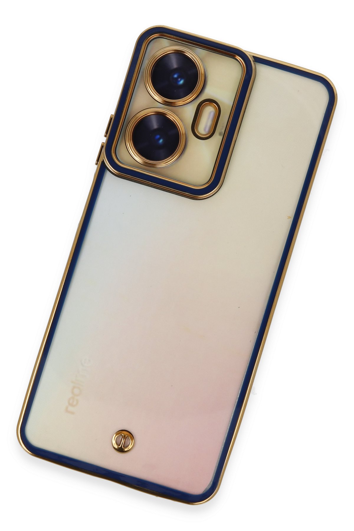 Newface Realme C55 Kılıf Nano içi Kadife Silikon - Sarı