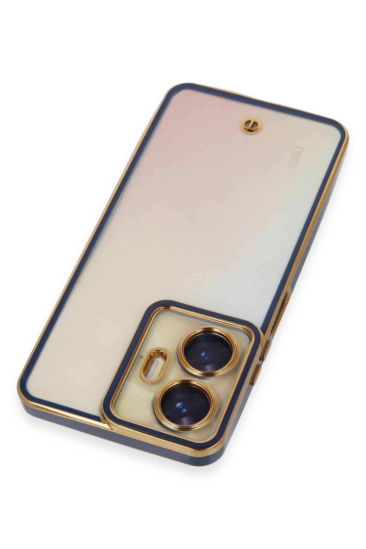 Newface Realme C55 Kılıf Nano içi Kadife Silikon - Sarı