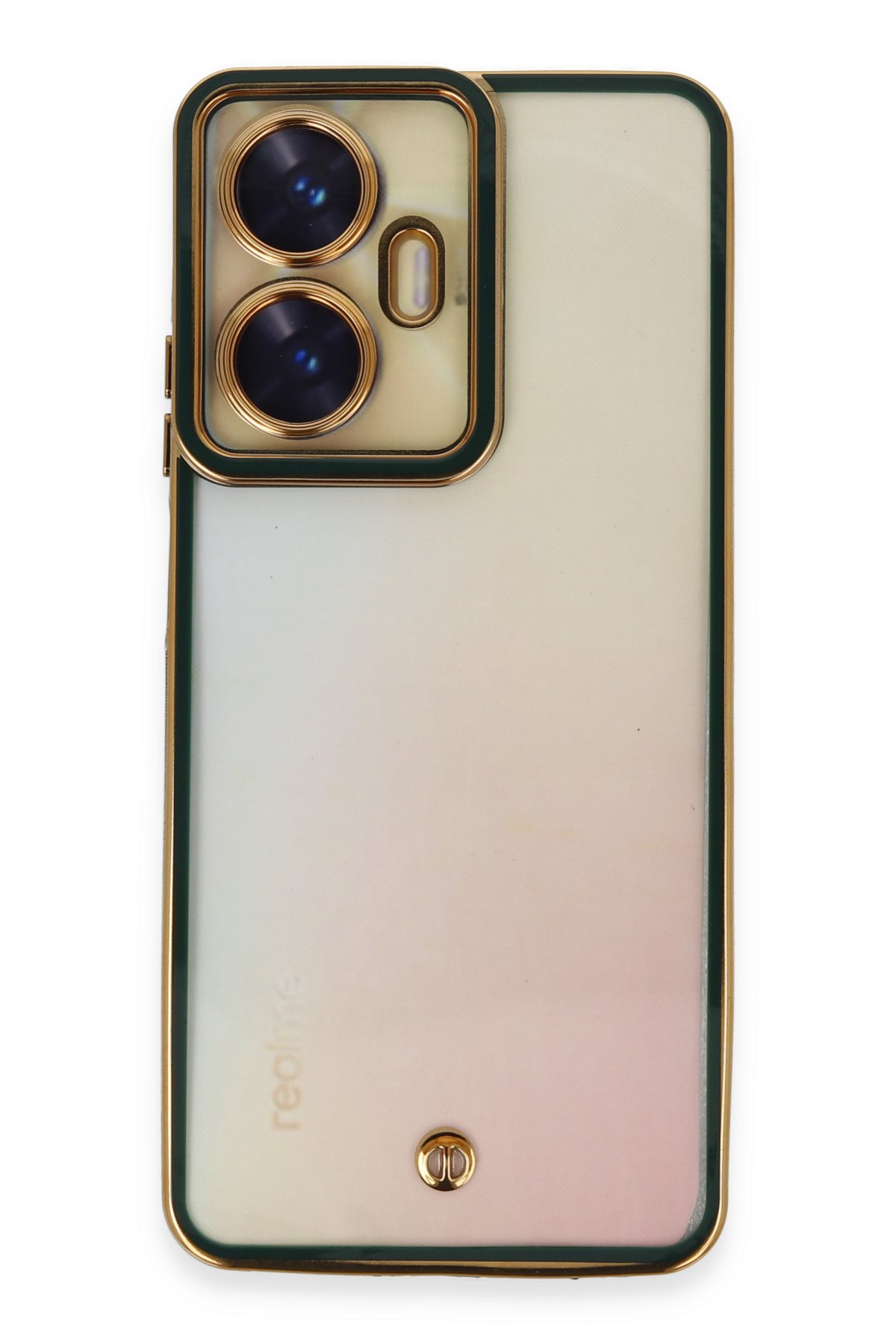 Newface Realme C55 Kılıf Lüx Şeffaf Silikon