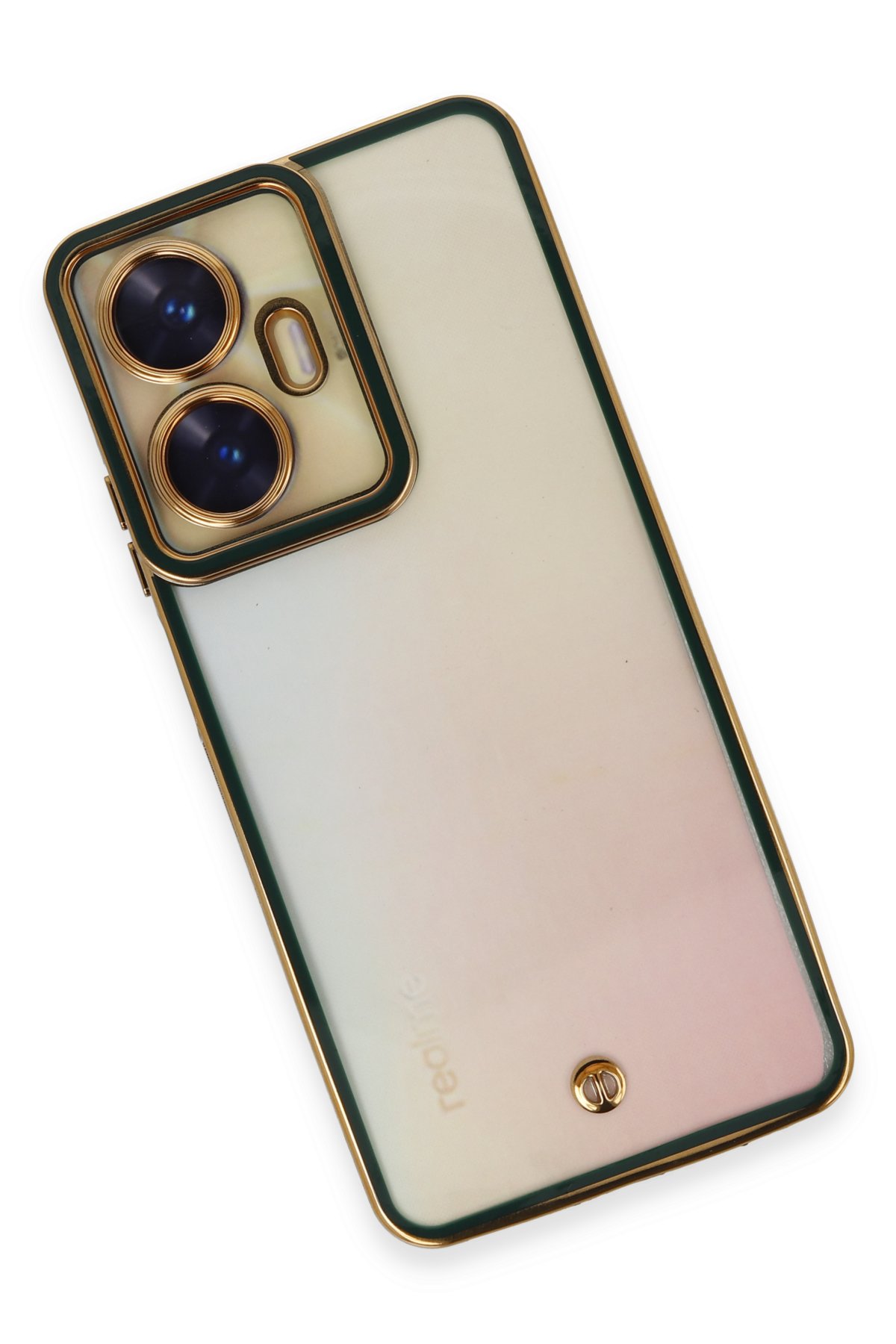 Newface Realme C55 Kılıf Lüx Şeffaf Silikon