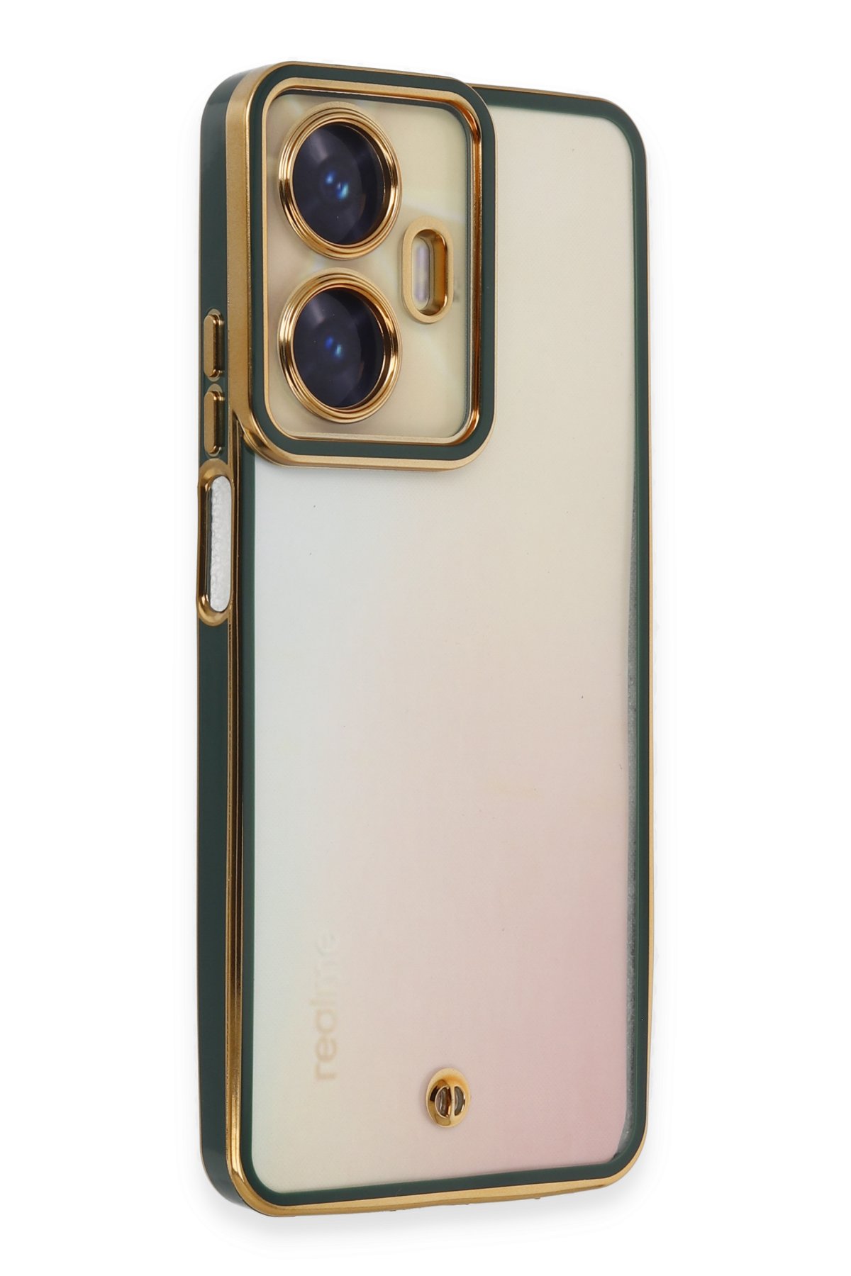 Newface Realme C55 Kılıf Lüx Şeffaf Silikon