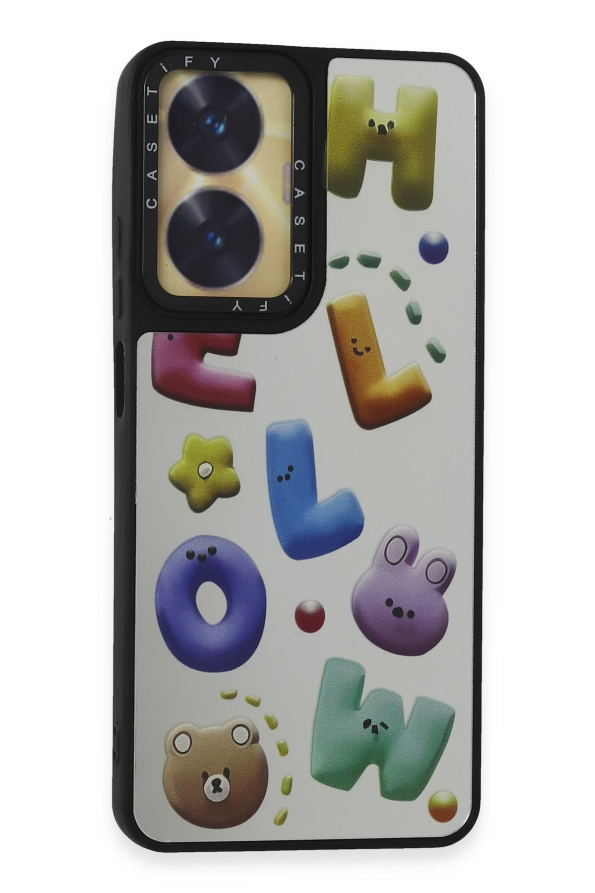 Newface Realme C55 Kılıf Dora Kapak - Kırmızı