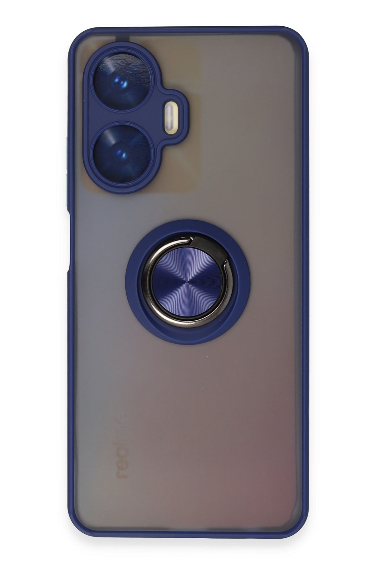Newface Realme C55 Kılıf Nano içi Kadife Silikon - Sarı
