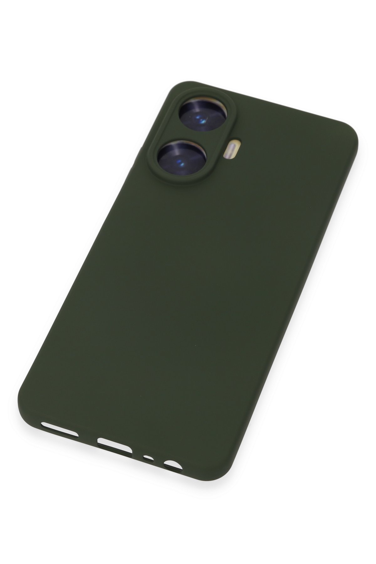 Newface Realme C55 Kılıf Pars Lens Yüzüklü Silikon - Lacivert