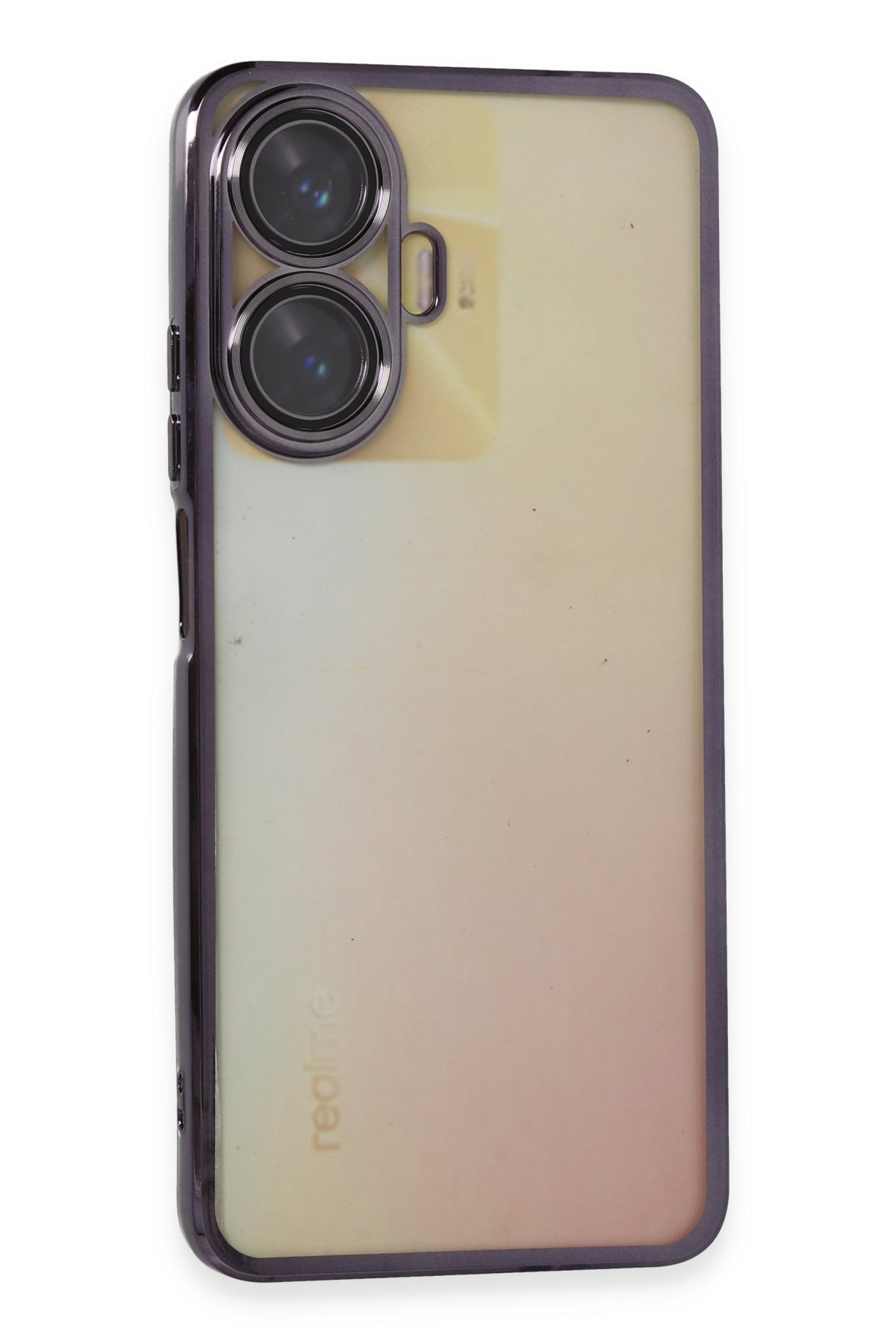 Newface Realme C55 Kılıf Lüx Şeffaf Silikon