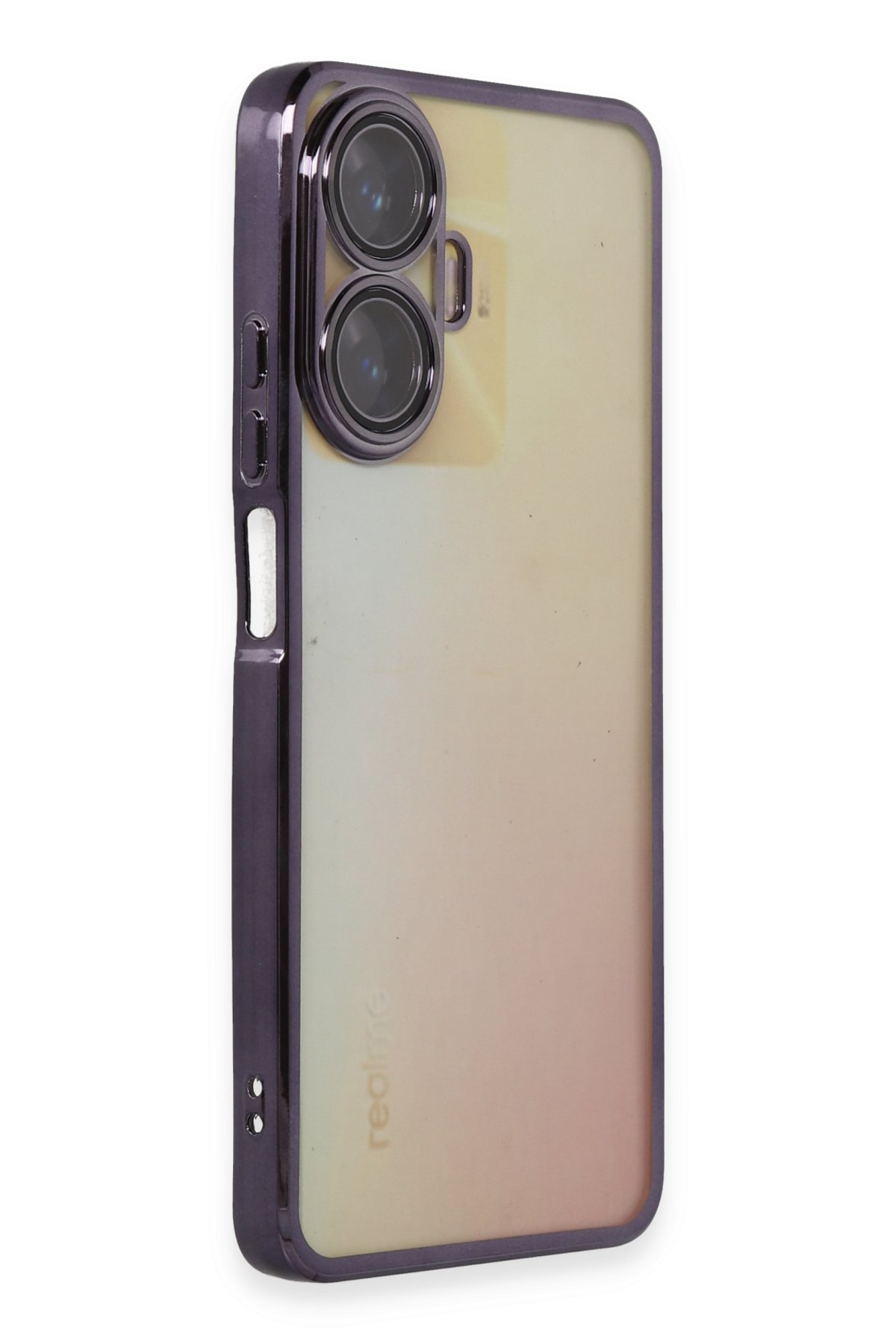 Newface Realme C55 Kılıf Lüx Şeffaf Silikon