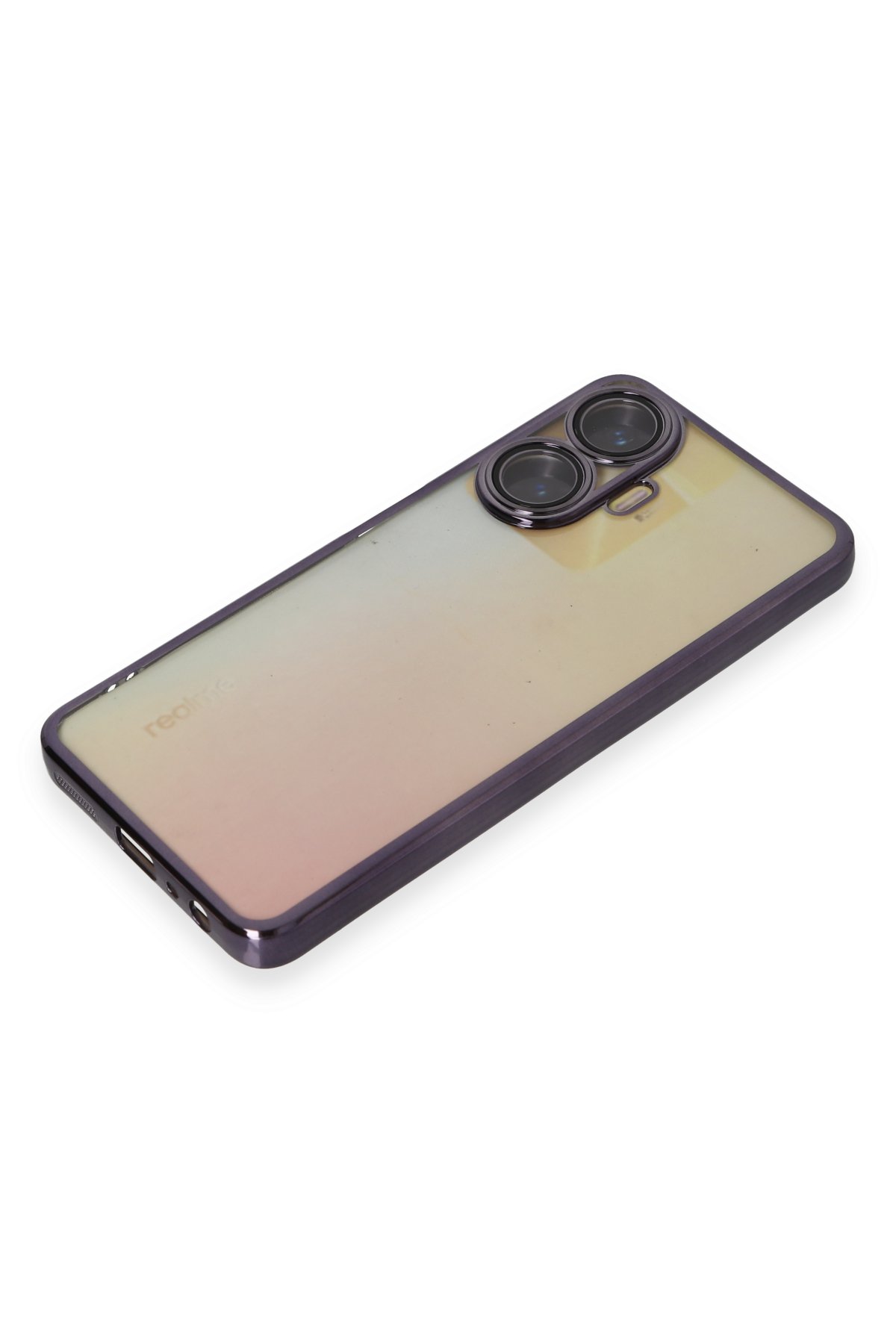 Newface Realme C55 Kılıf Lüx Şeffaf Silikon