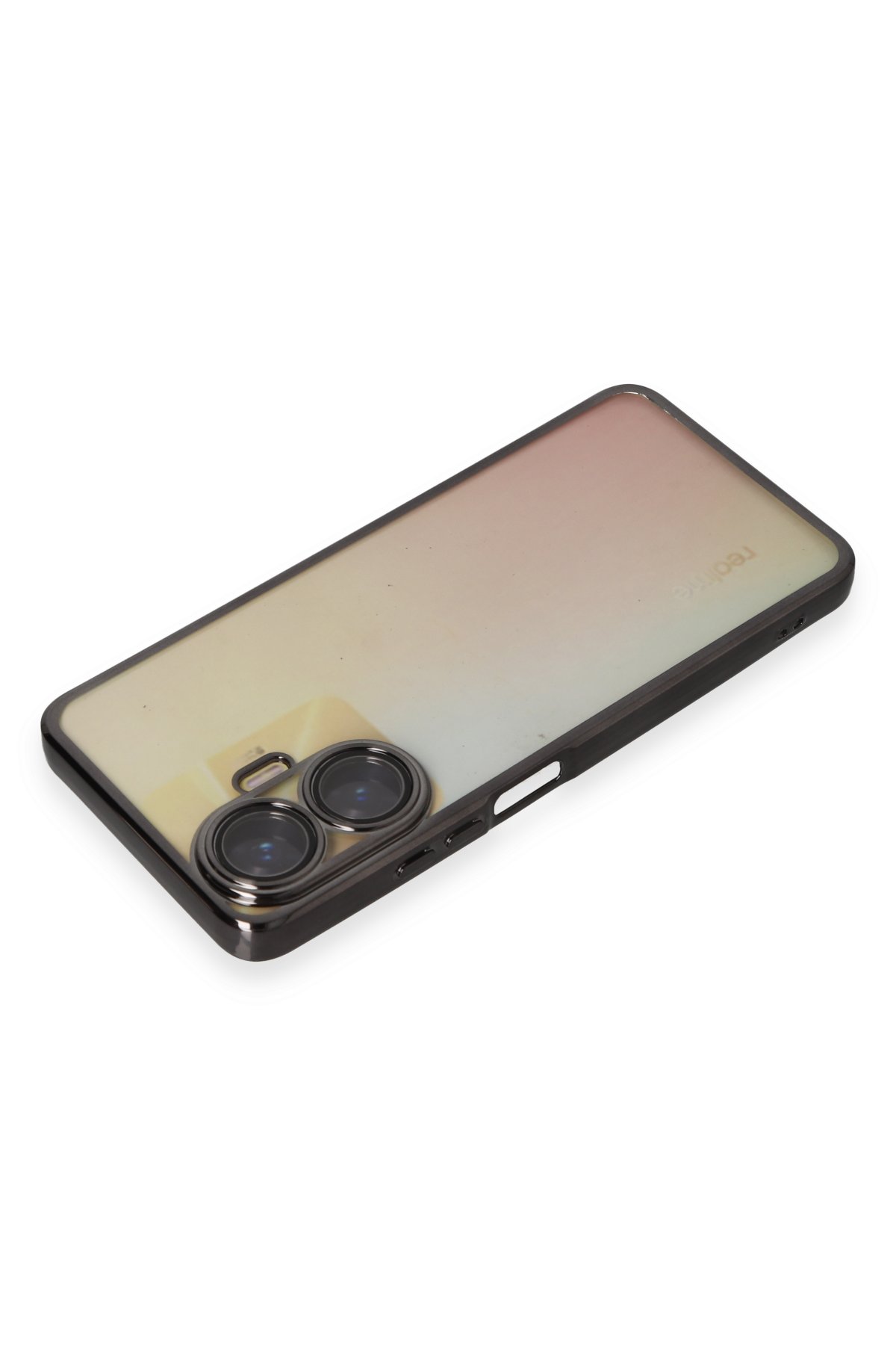 Newface Realme C55 Kılıf Nano içi Kadife Silikon - Mor