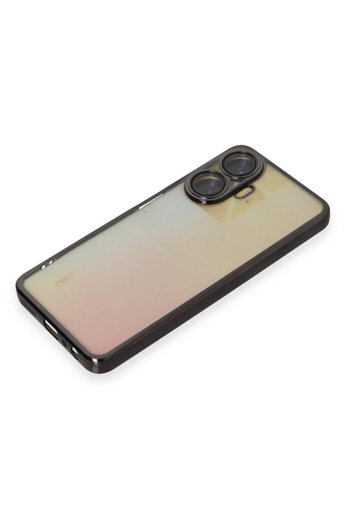 Newface Realme C55 Kılıf Nano içi Kadife Silikon - Mor