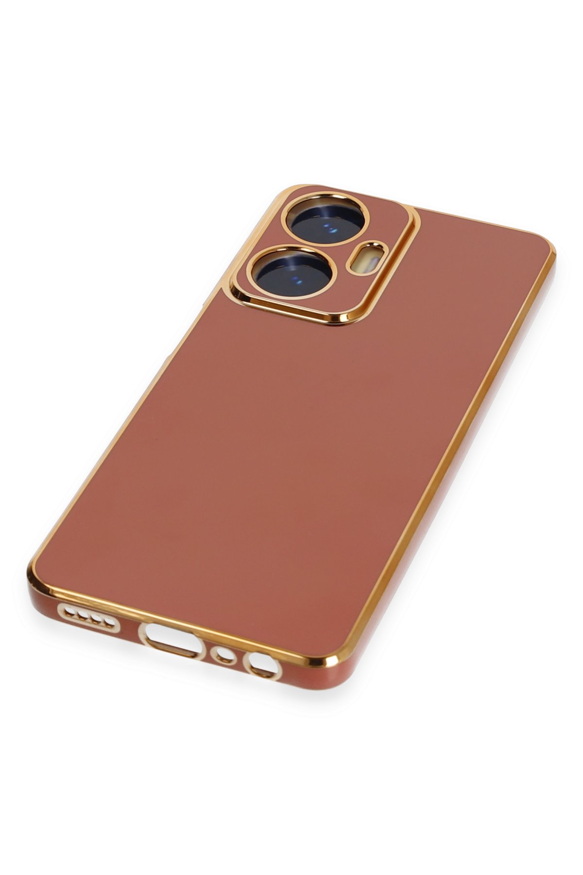 Newface Realme C55 Kılıf Joy Lens Standlı Kapak - Lacivert