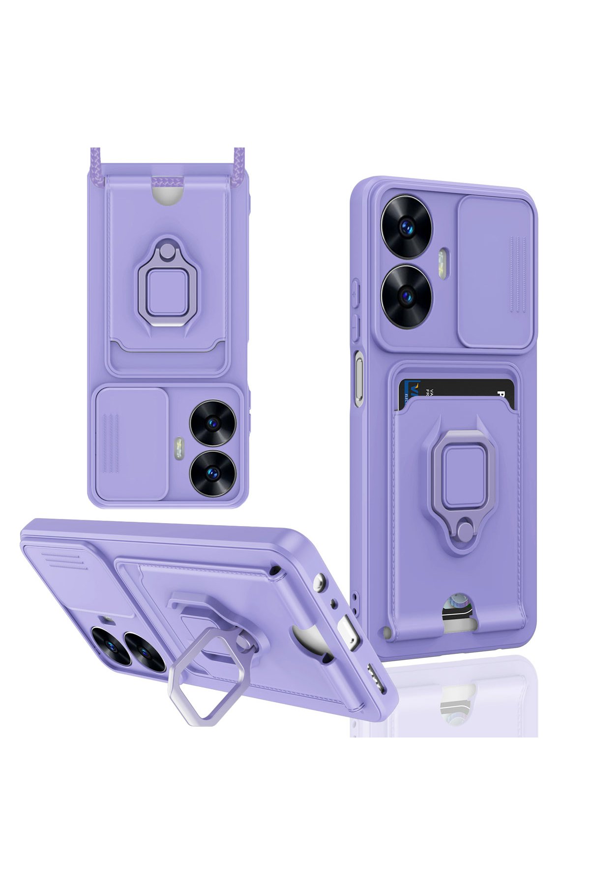 Newface Realme C55 Kılıf First Silikon - Siyah