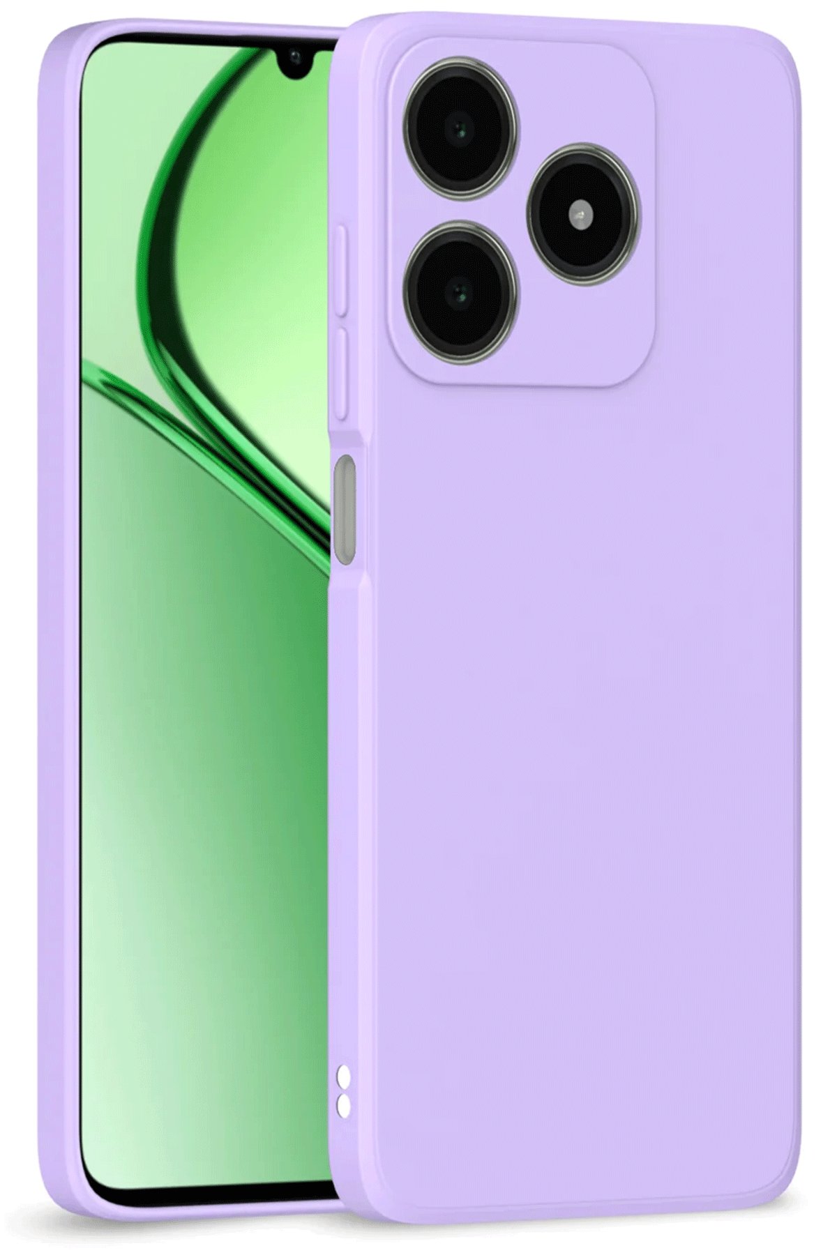 Newface Realme C63 Kılıf First Silikon - Lacivert