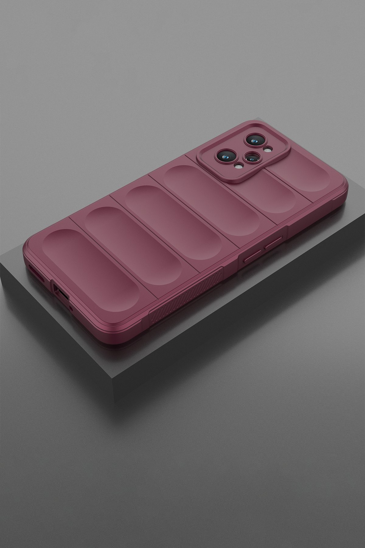 Newface Realme GT2 5G Kılıf Optimum Silikon - Kırmızı