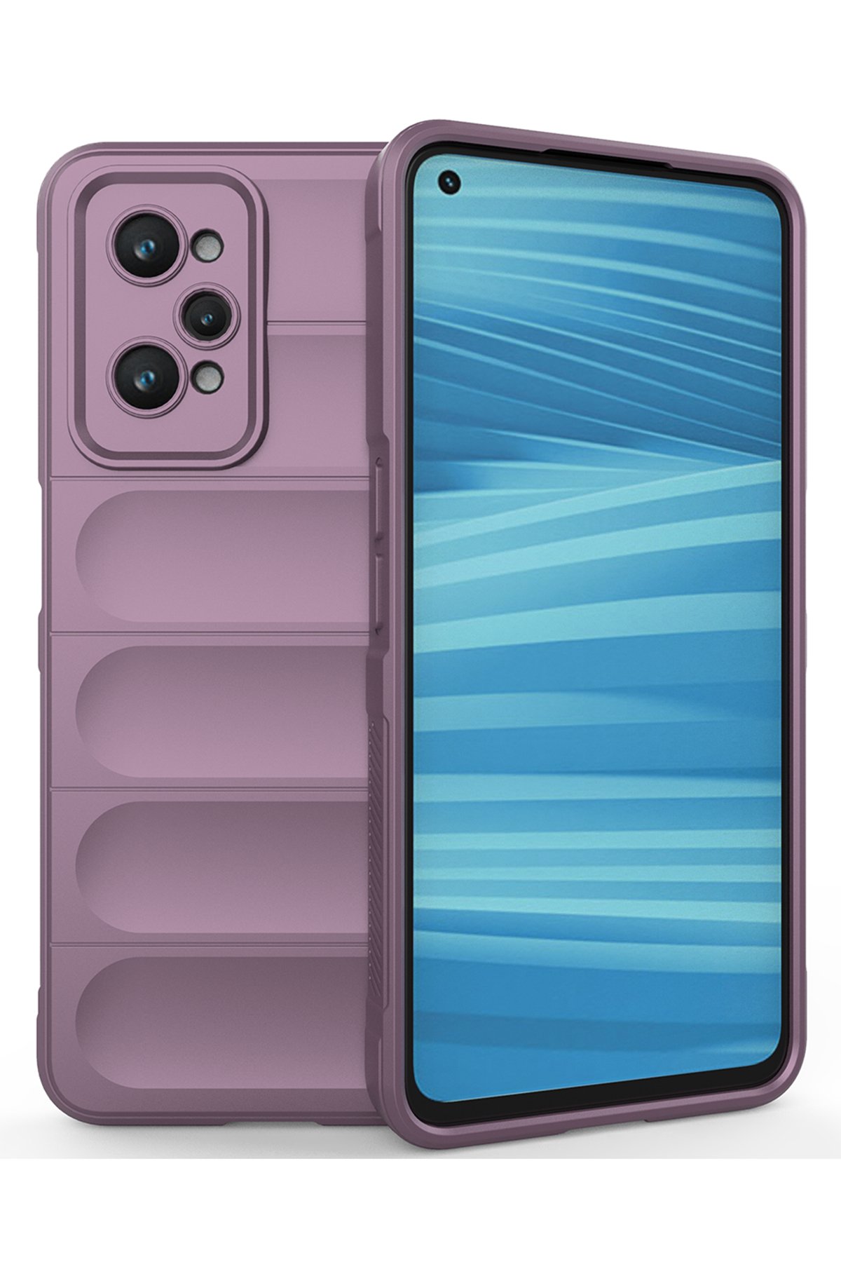 Newface Realme GT2 5G Kılıf Optimum Silikon - Sky Blue