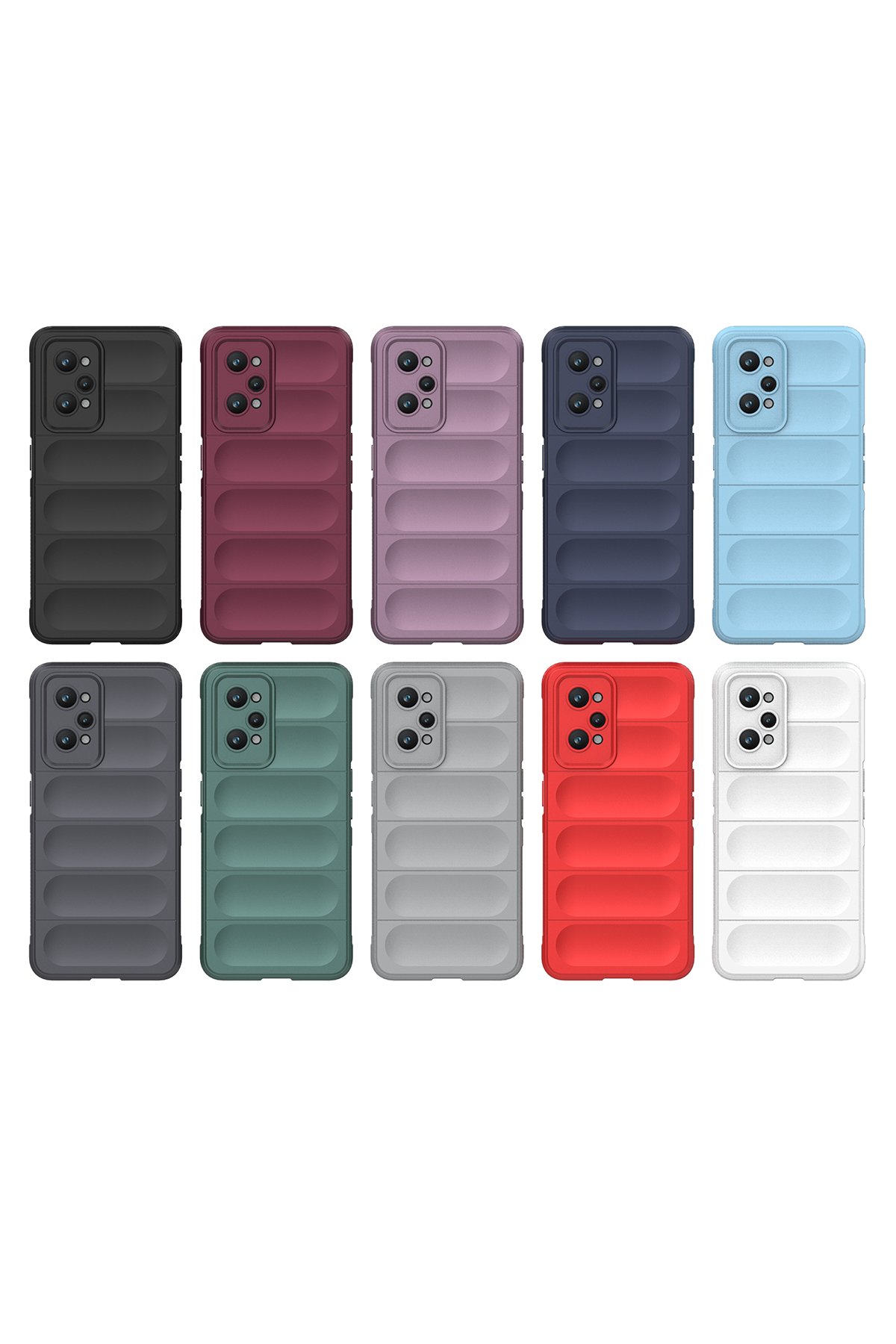 Newface Realme GT2 5G Kılıf Optimum Silikon - Sky Blue