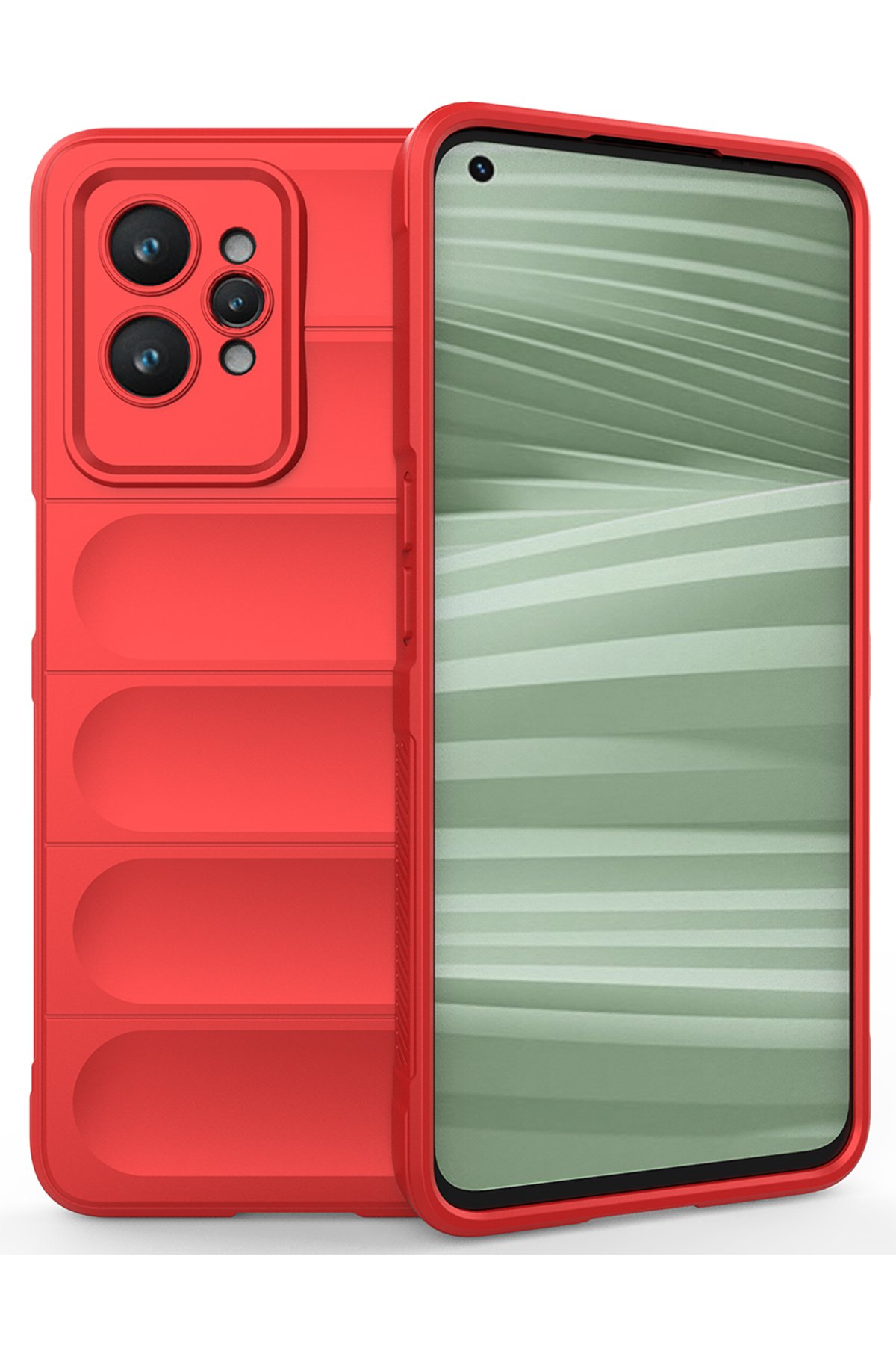 Newface Realme GT2 Pro 5G Kılıf Optimum Silikon - Bordo