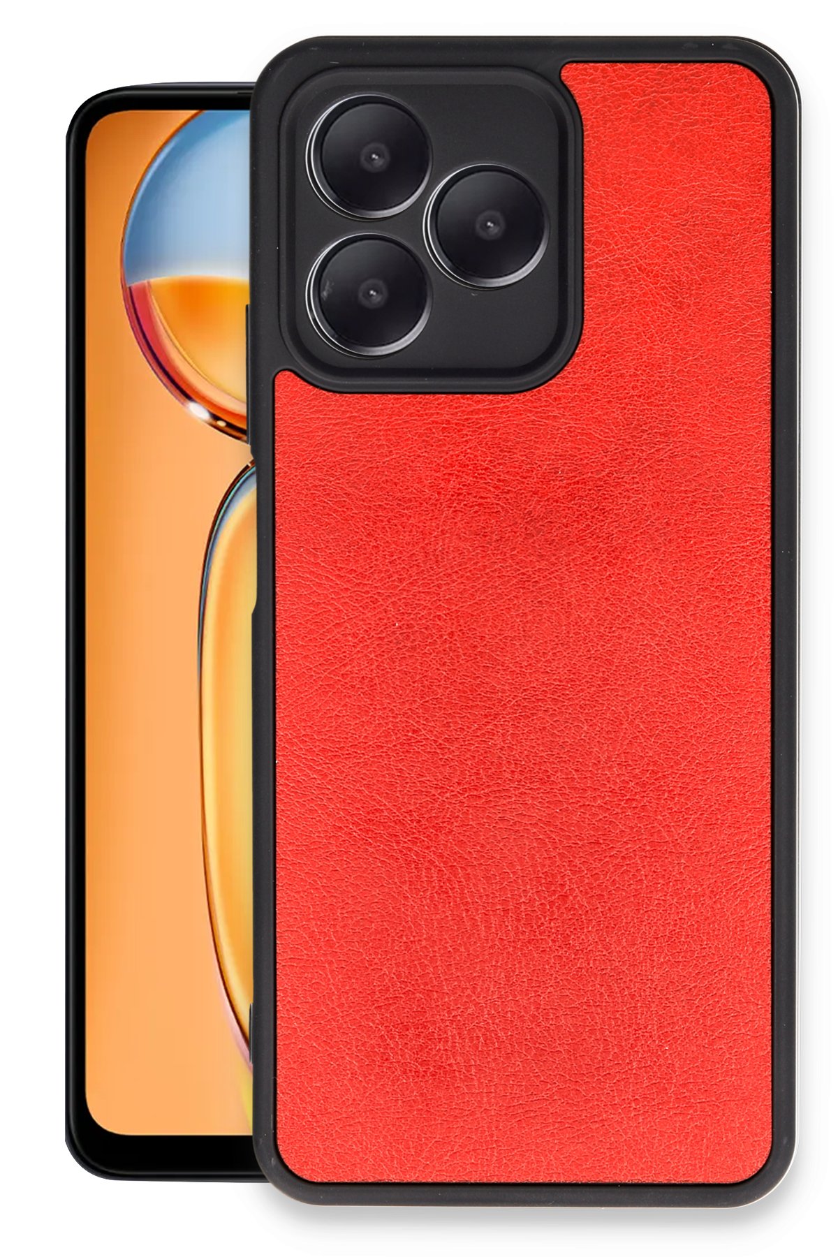 Newface Realme Note 50 4G Kılıf First Silikon - Koyu Yeşil