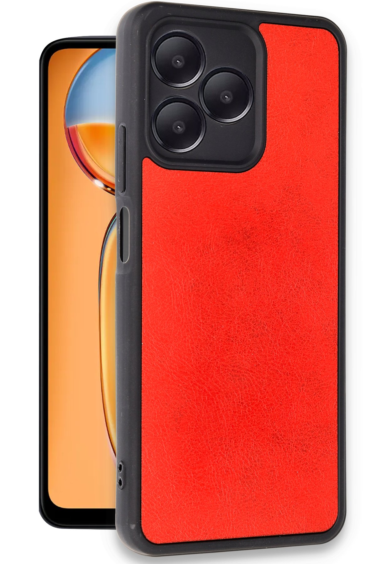 Newface Realme Note 50 4G Kılıf First Silikon - Koyu Yeşil