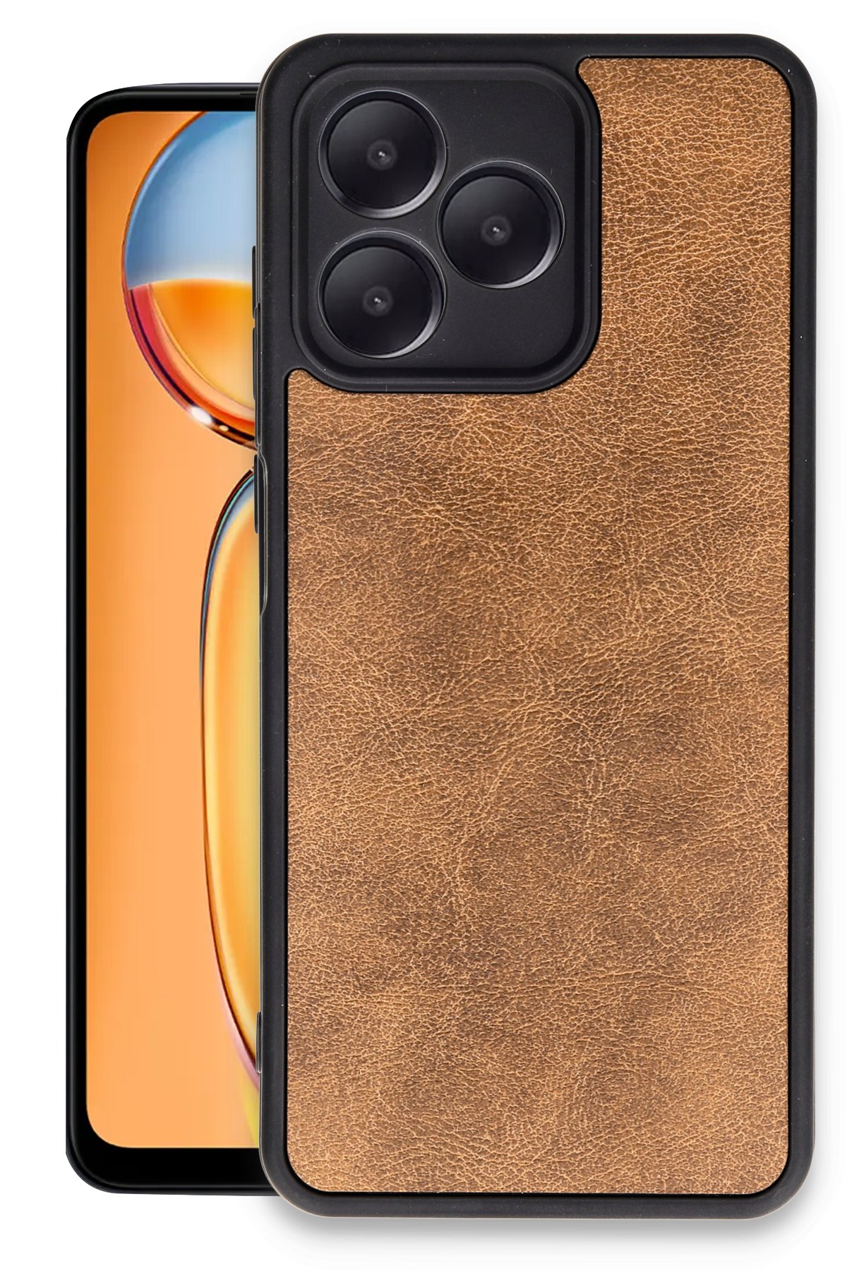 Newface Realme Note 50 4G Kılıf Kart Şeffaf Silikon - Şeffaf