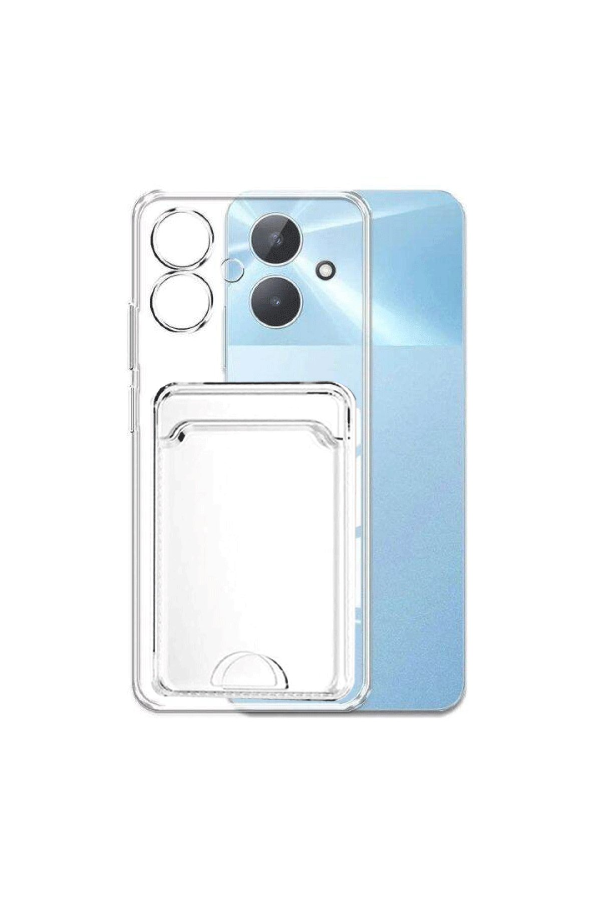 Newface Realme Note 60 Kılıf Lüx Şeffaf Silikon