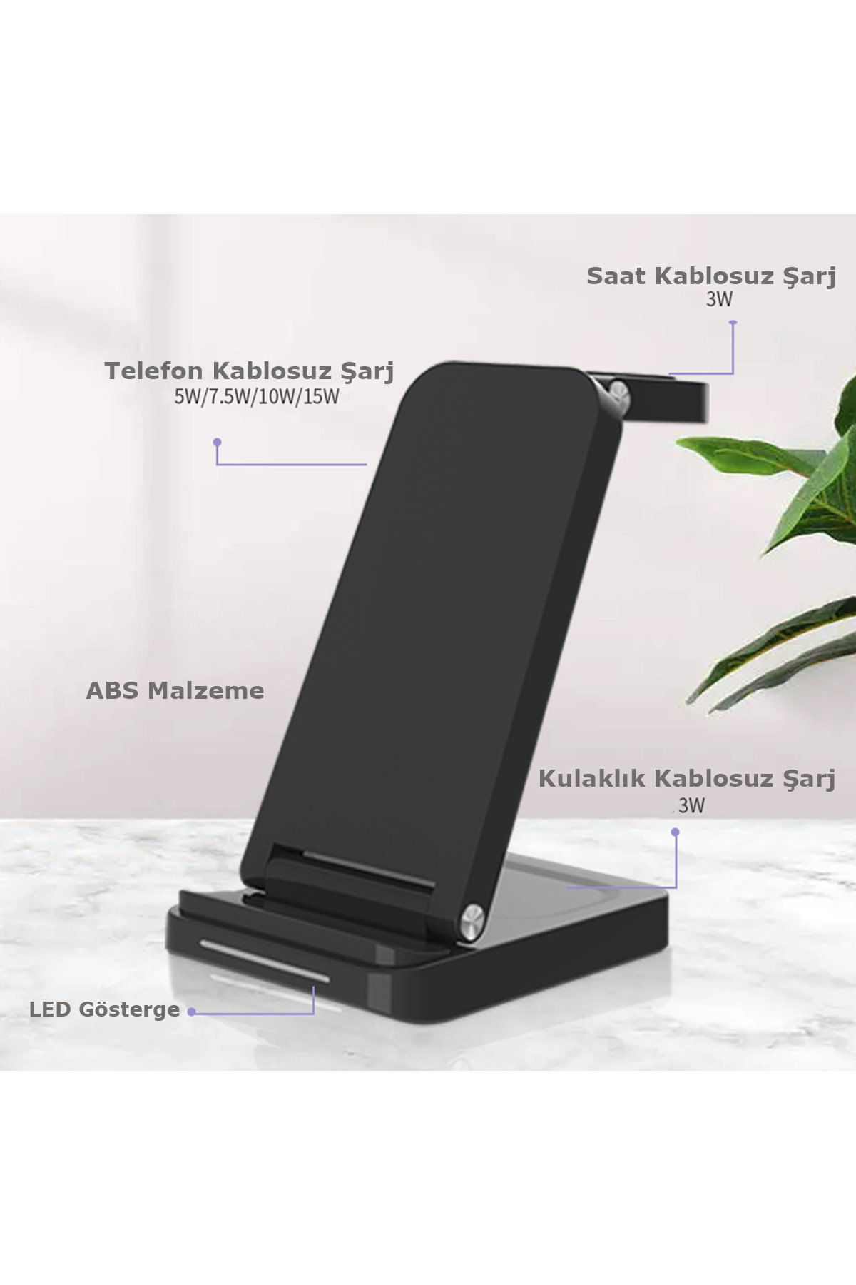 Newface T117 Holder Araç içi Telefon Tutucu - Gold
