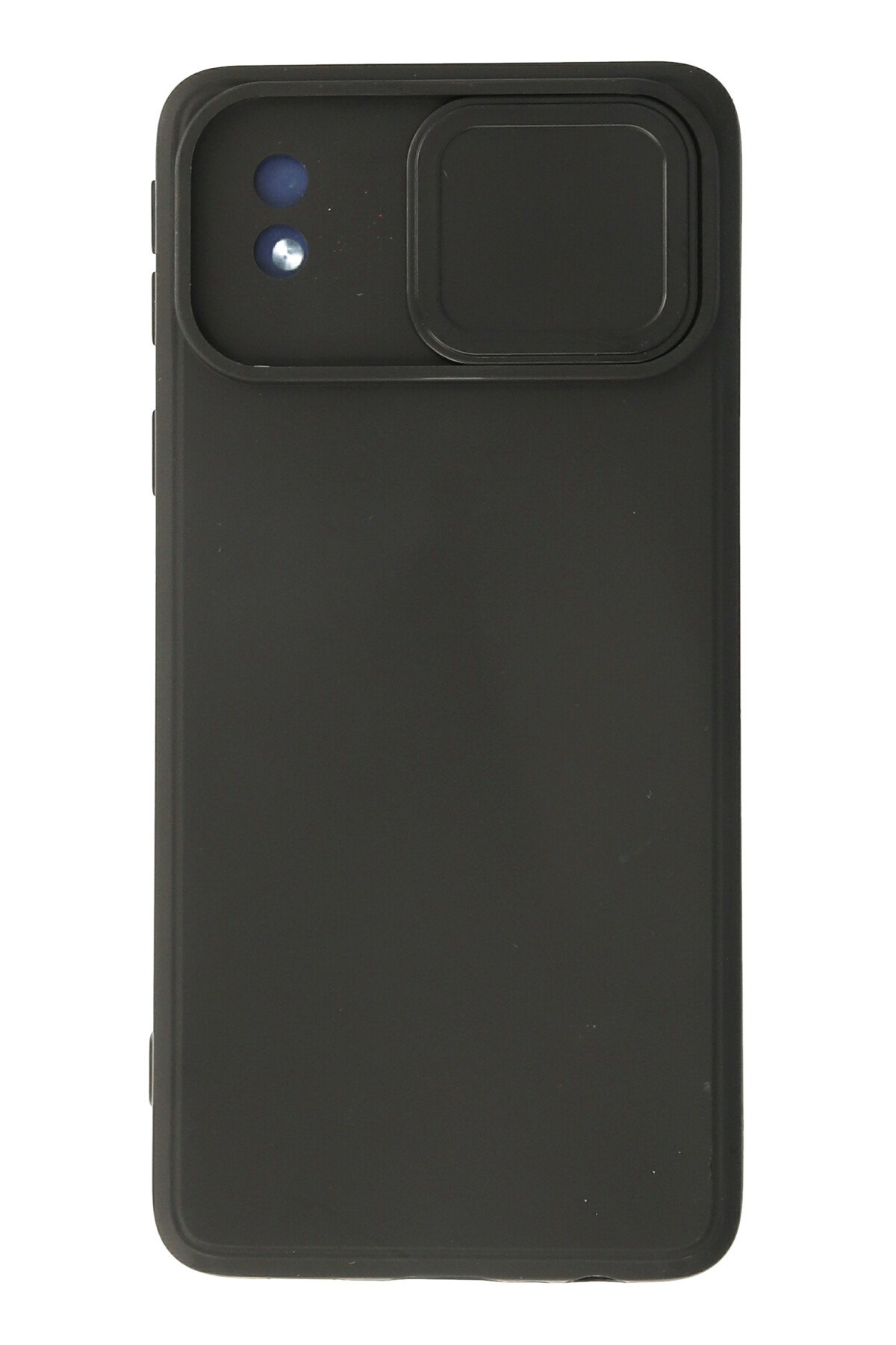 Newface Samsung Galaxy A01 Core Kılıf Nano içi Kadife  Silikon - Koyu Yeşil