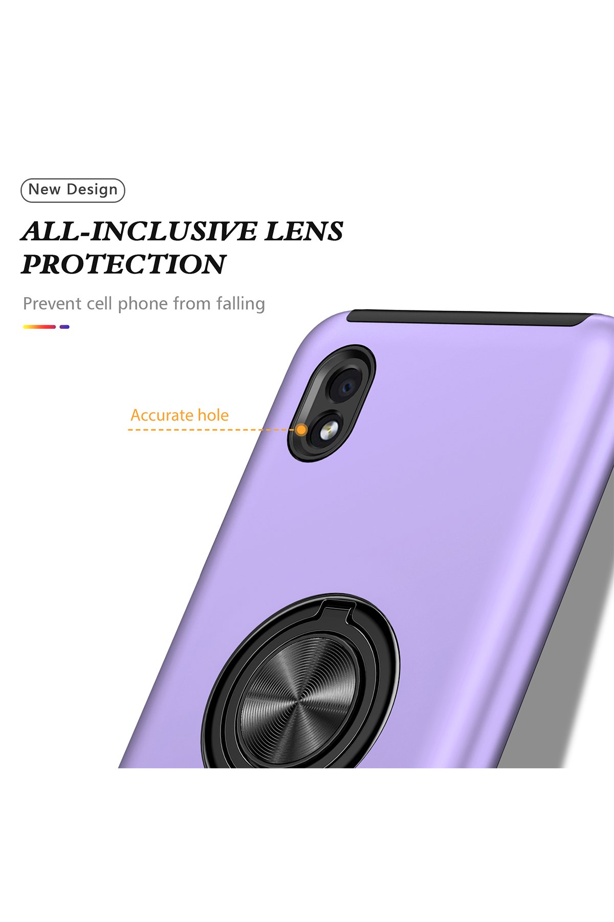 Newface Samsung Galaxy A01 Core Kılıf Nano içi Kadife Silikon - Lila